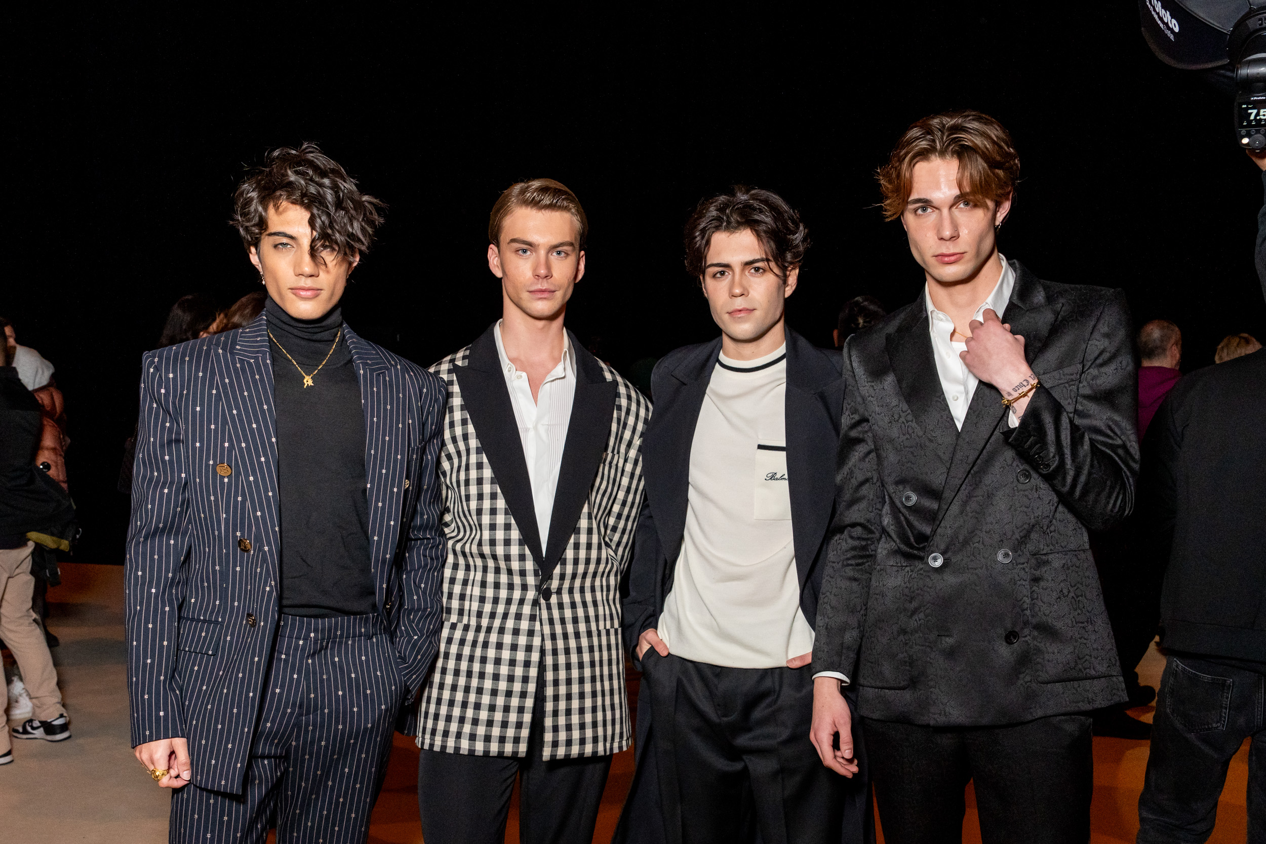 Balmain Fall 2024 Men’s Fashion Show Front Row