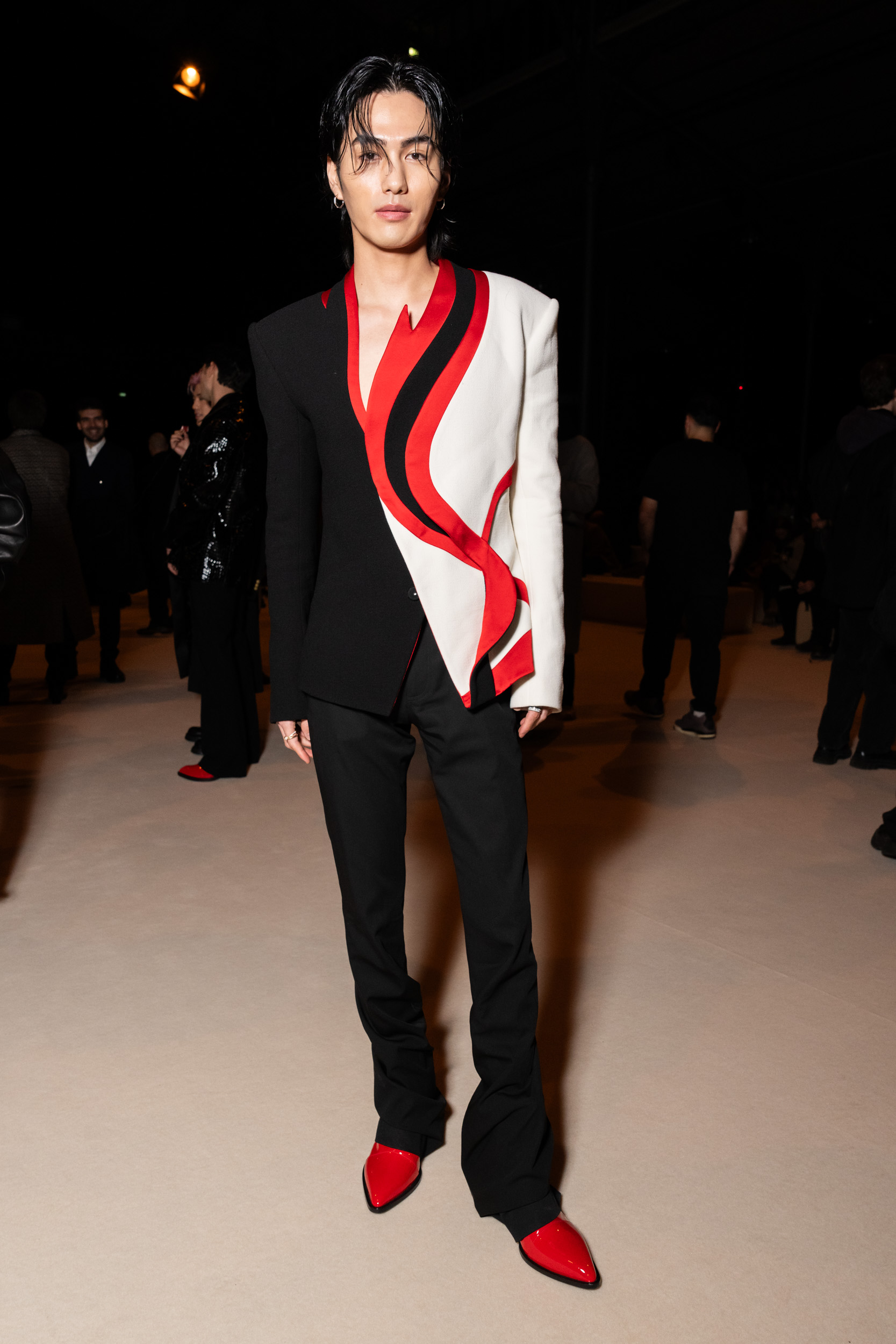 Balmain Fall 2024 Men’s Fashion Show Front Row