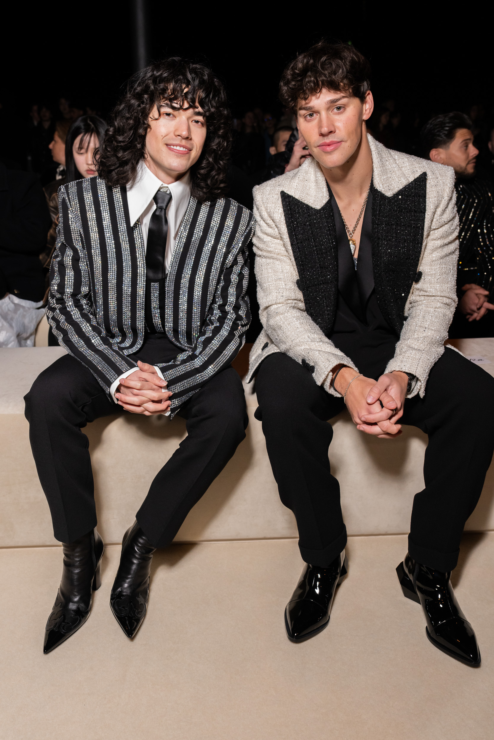 Balmain Fall 2024 Men’s Fashion Show Front Row