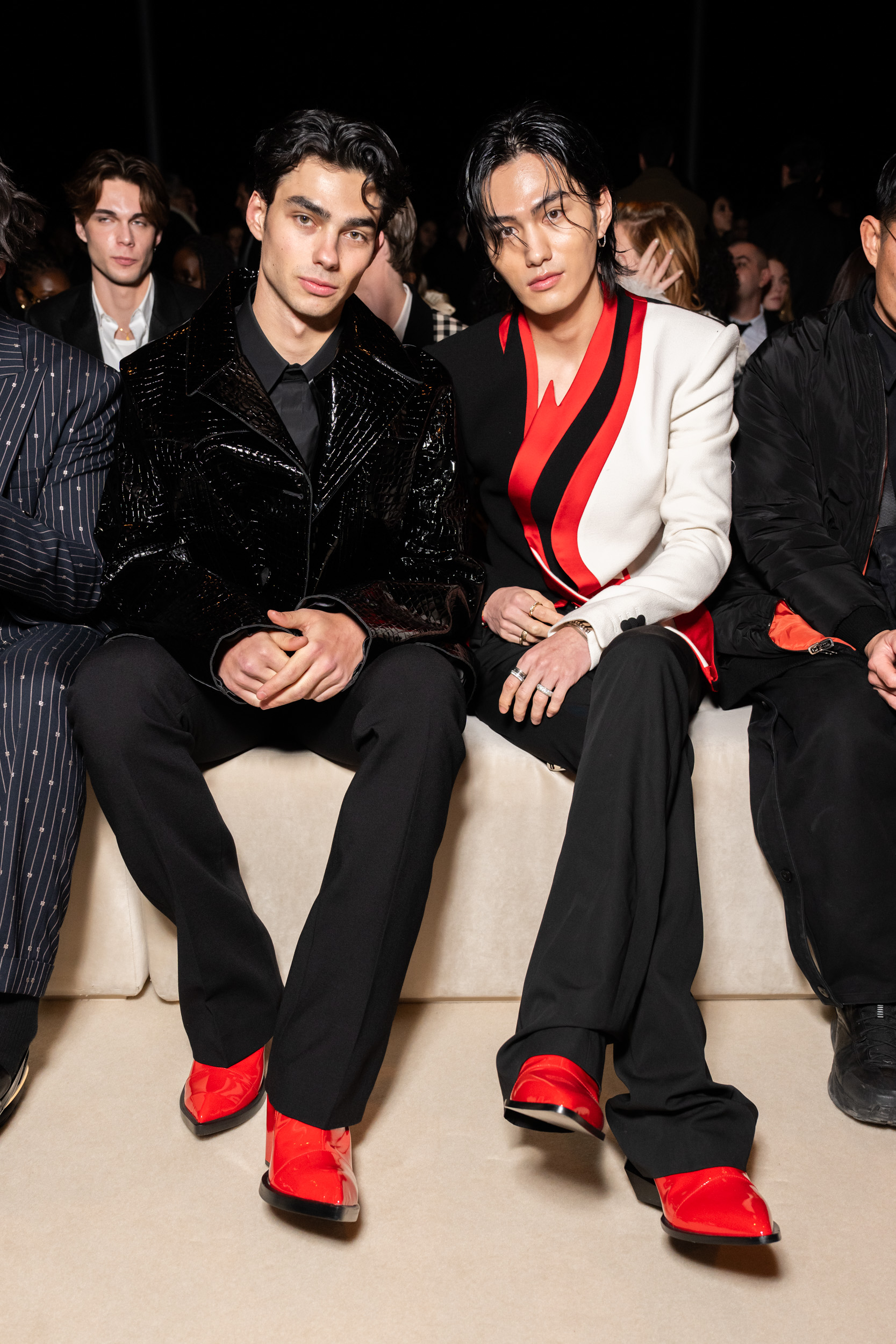 Balmain Fall 2024 Men's Fashion Show Front Row | The Impression