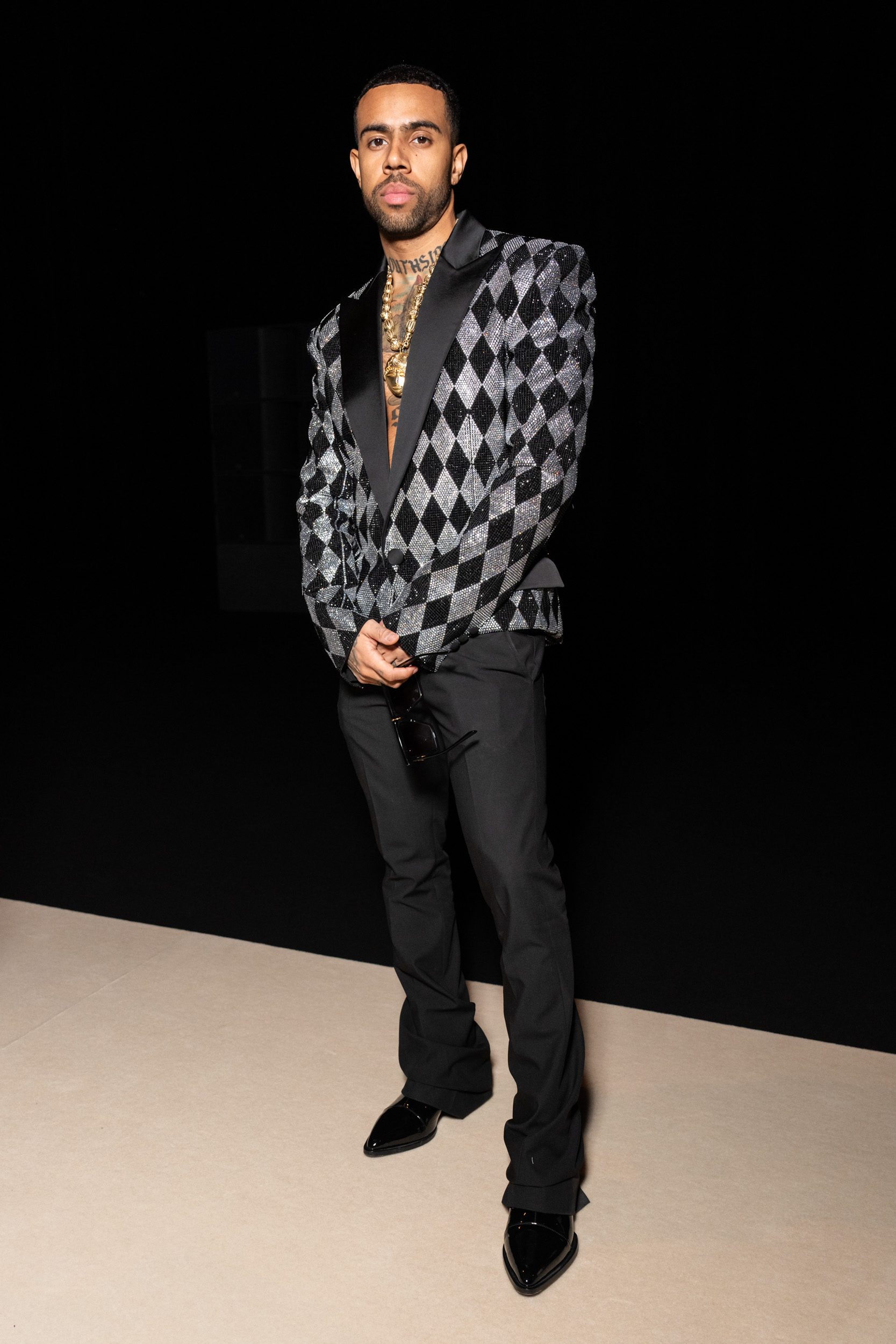 Balmain Fall 2024 Men’s Fashion Show Front Row