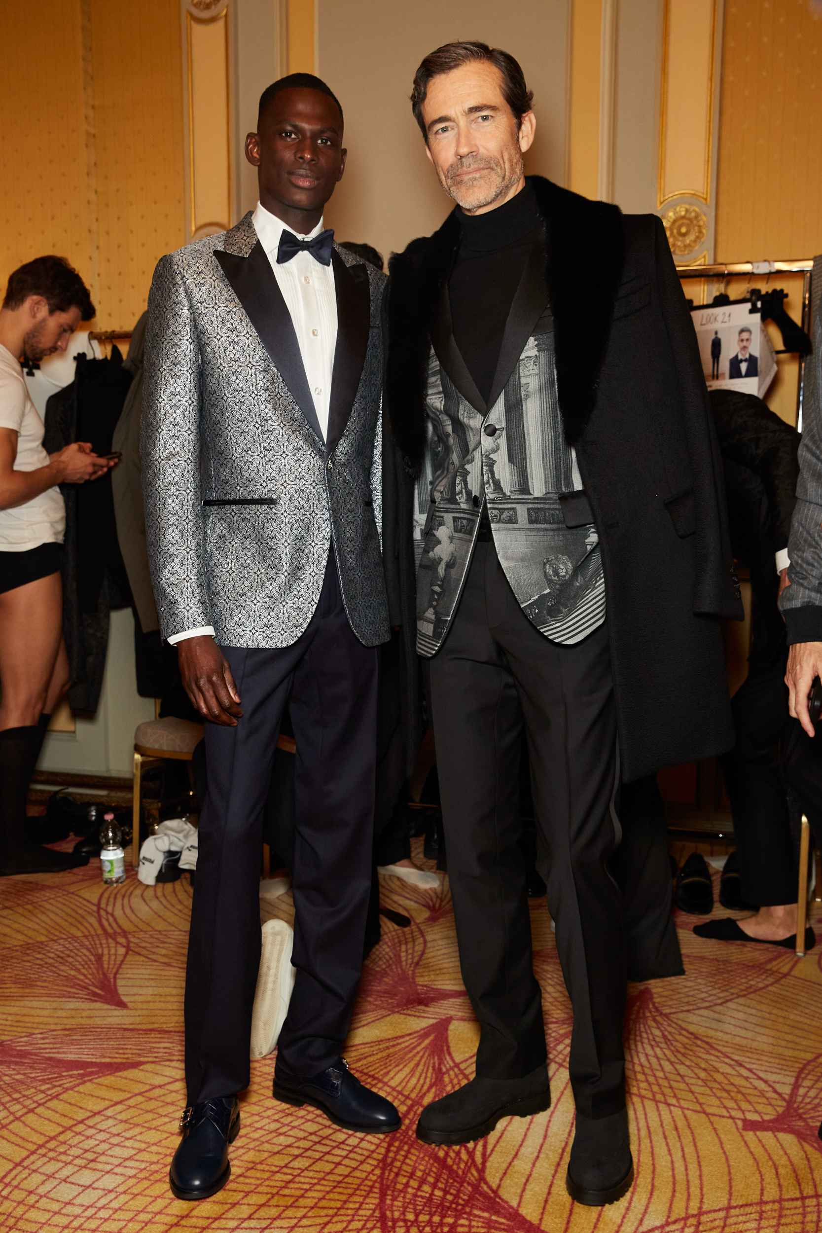 Billionaire Fall 2024 Men’s Fashion Show Backstage