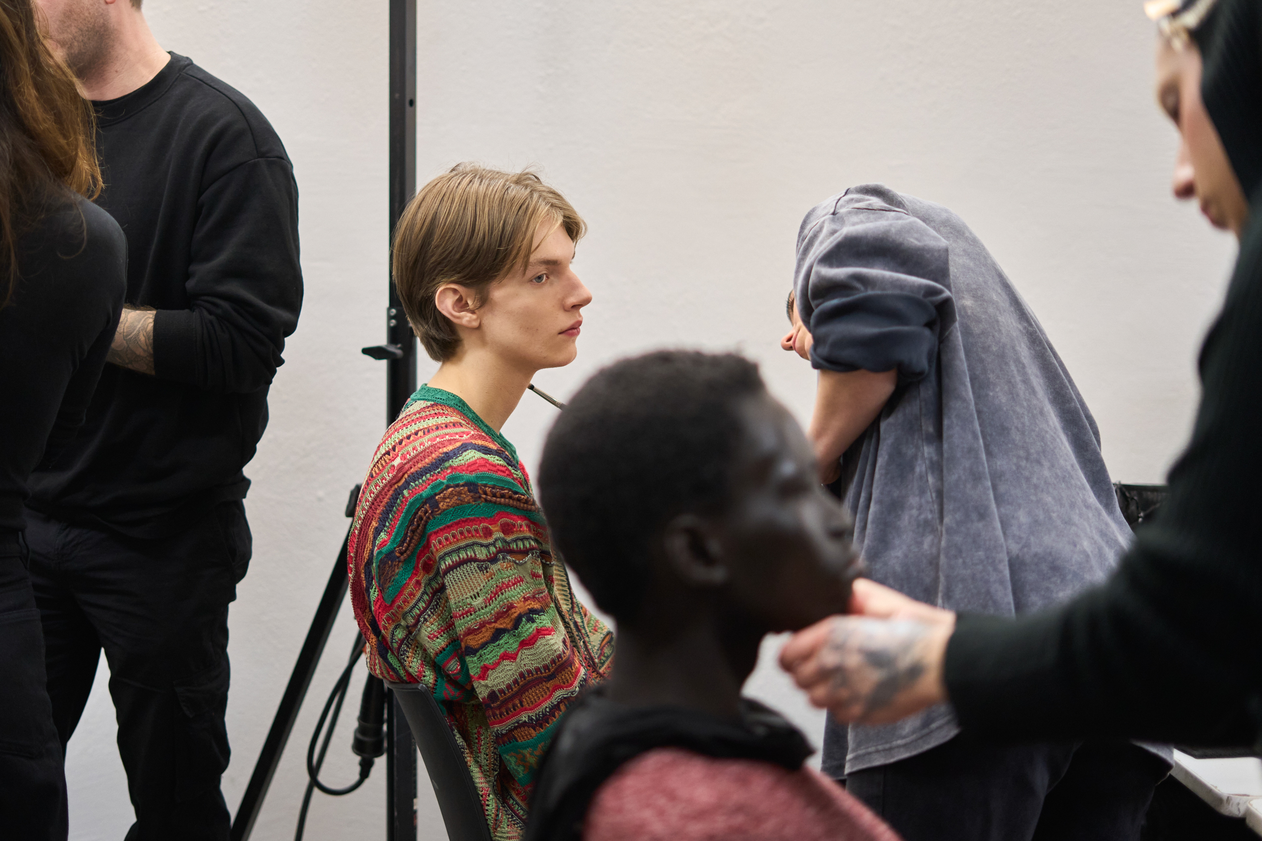 Botter Fall 2024 Men’s Fashion Show Backstage