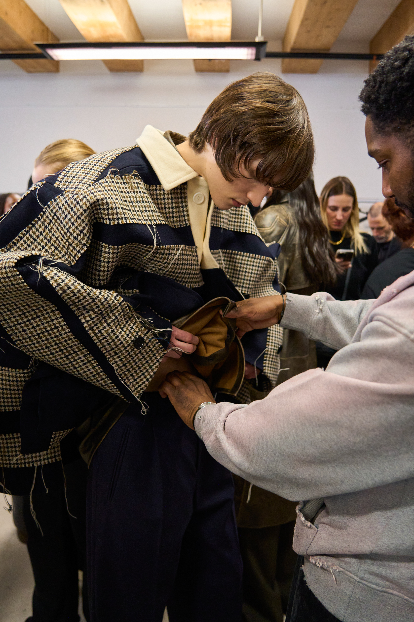 Botter Fall 2024 Men’s Fashion Show Backstage