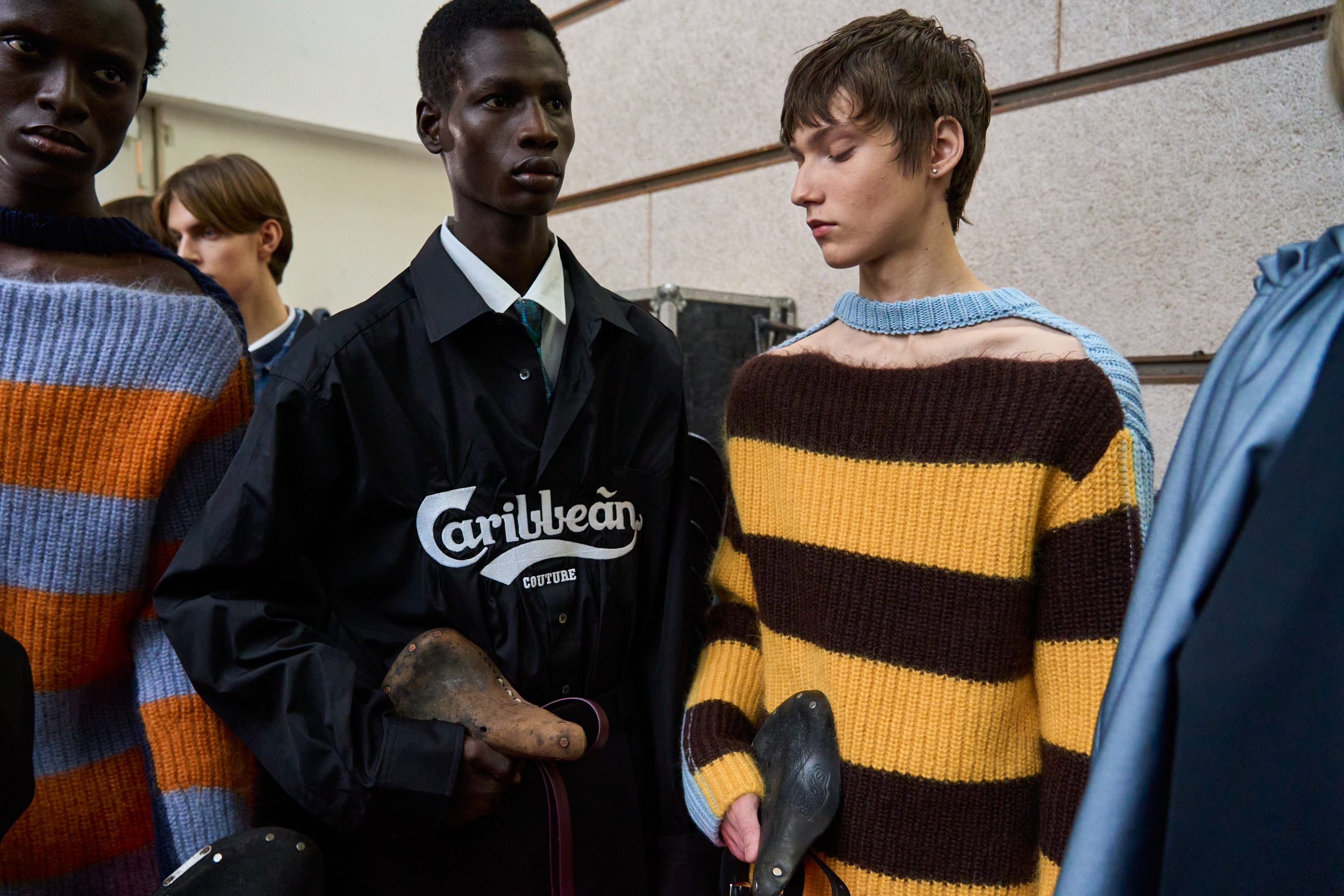 Botter Fall 2024 Men’s Fashion Show Backstage