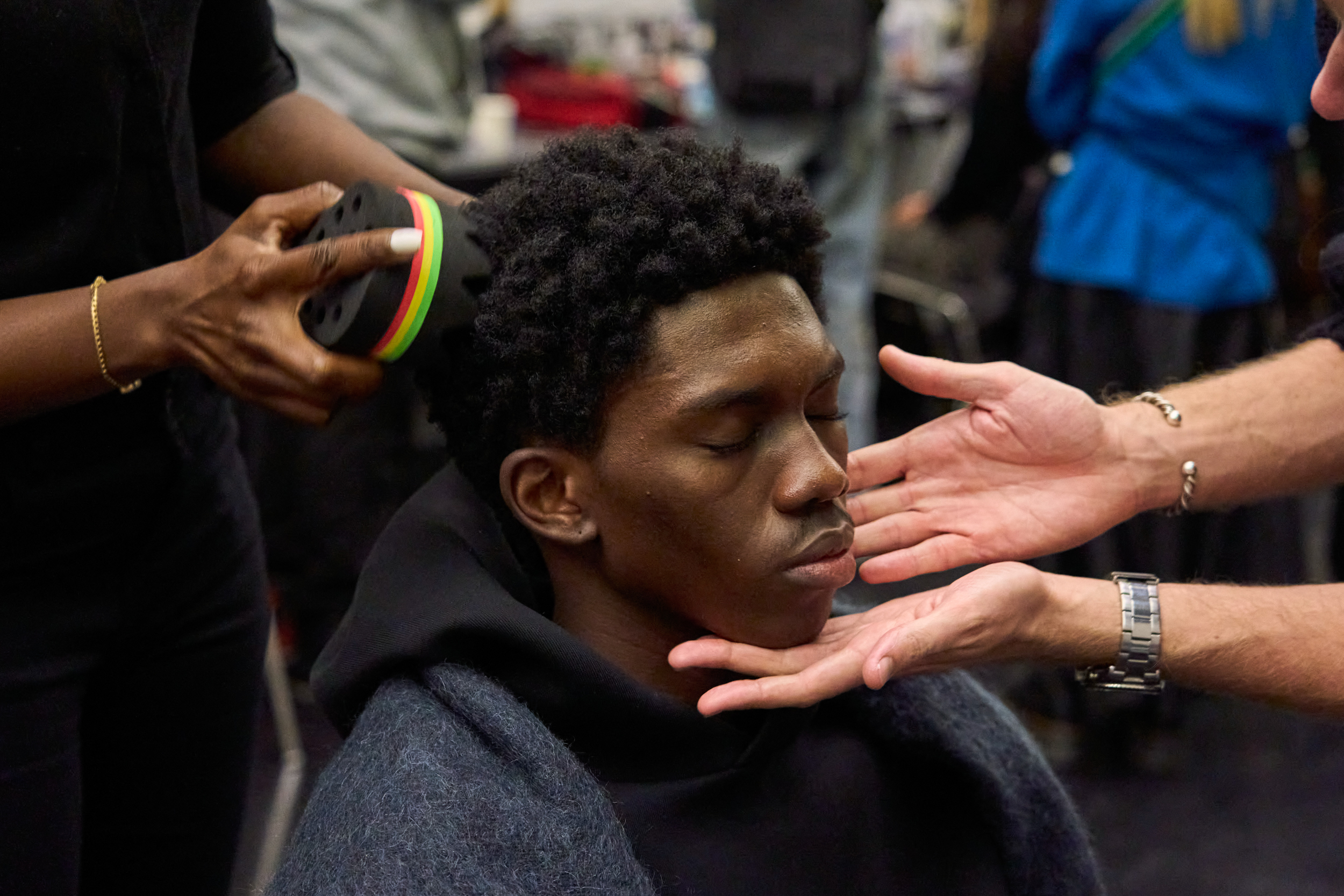 Burc Akyol Fall 2024 Men’s Fashion Show Backstage