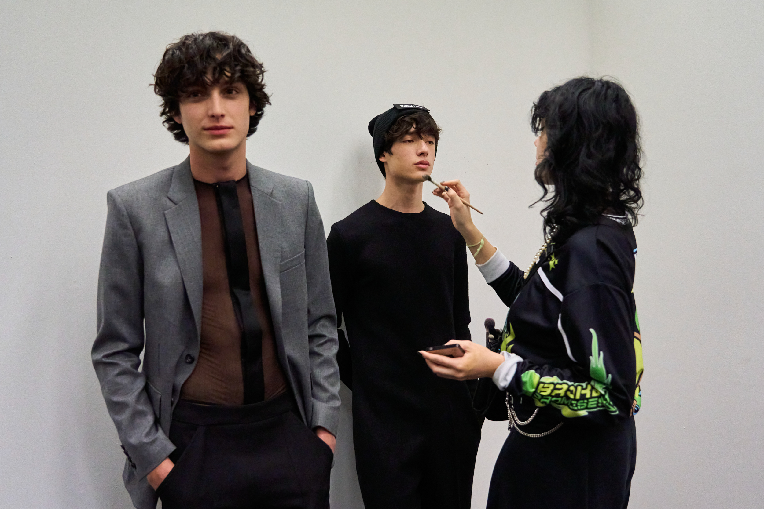 Burc Akyol Fall 2024 Men’s Fashion Show Backstage