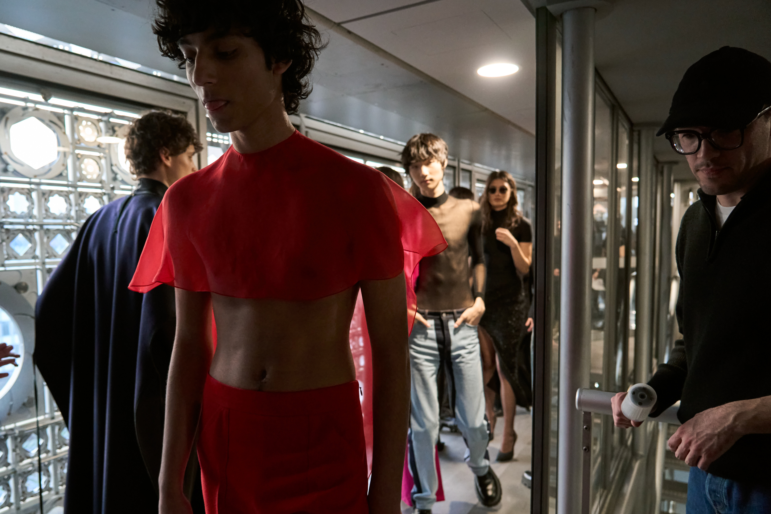 Burc Akyol Fall 2024 Men’s Fashion Show Backstage