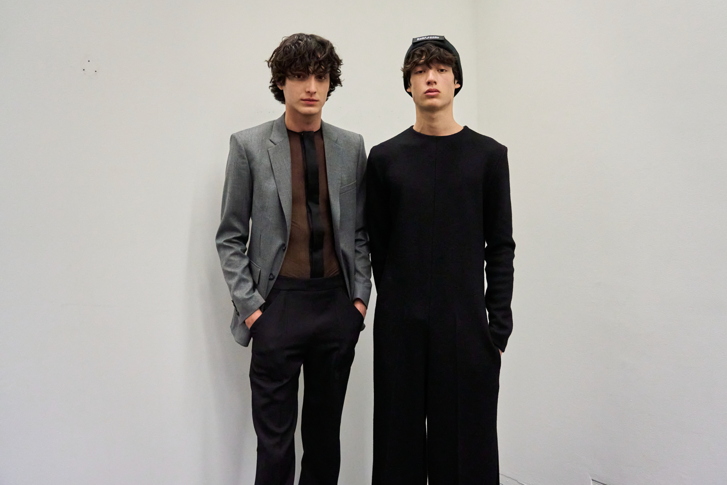 Burc Akyol Fall 2024 Men’s Fashion Show Backstage