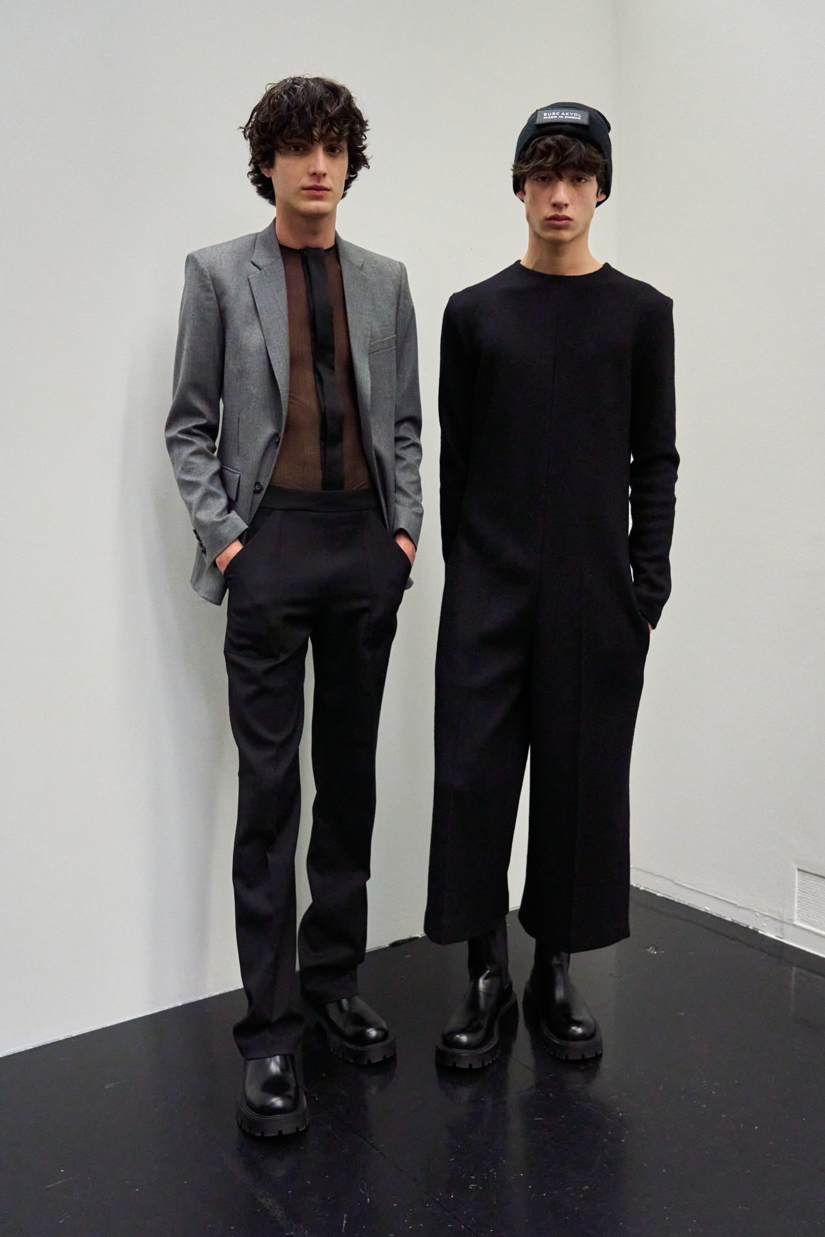 Burc Akyol Fall 2024 Men’s Fashion Show Backstage