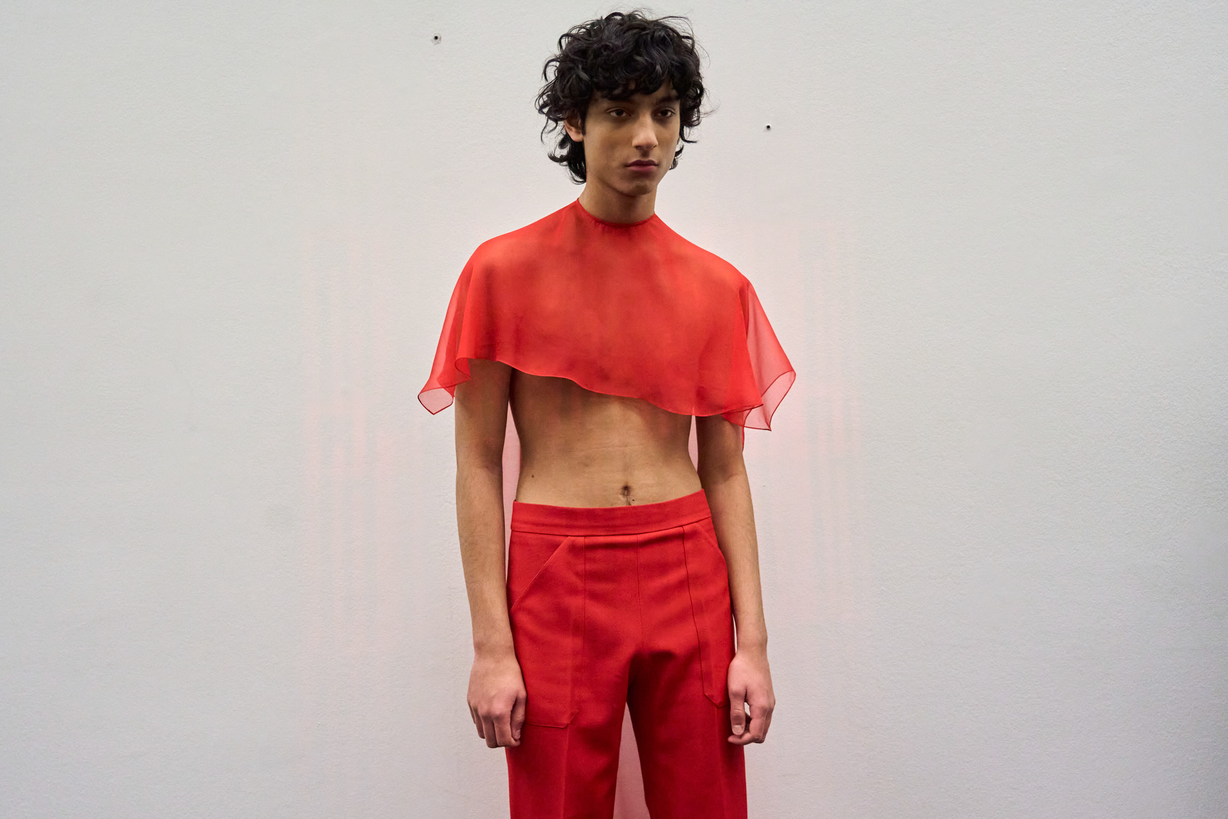 Burc Akyol Fall 2024 Men’s Fashion Show Backstage