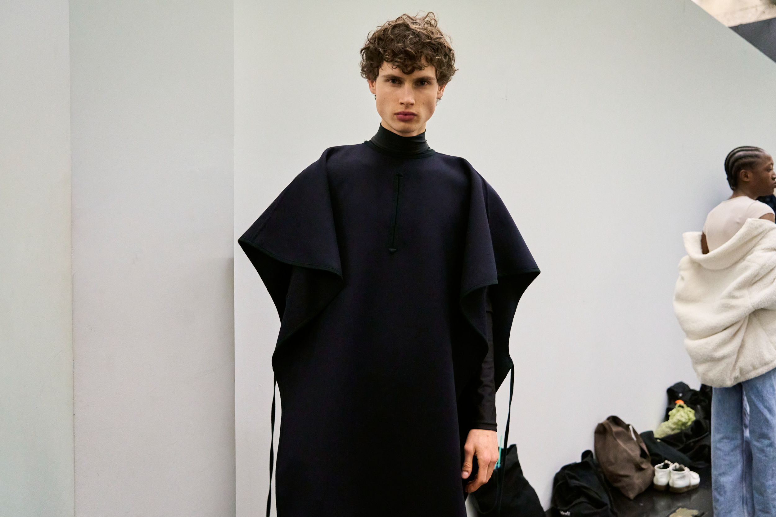 Burc Akyol Fall 2024 Men’s Fashion Show Backstage