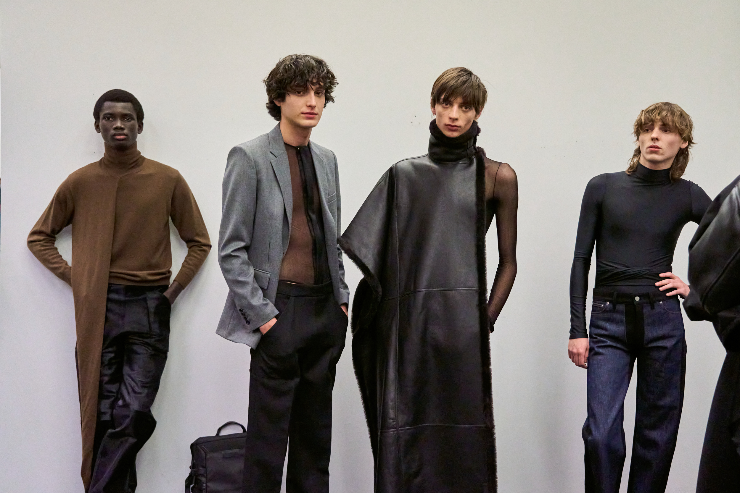 Burc Akyol Fall 2024 Men’s Fashion Show Backstage