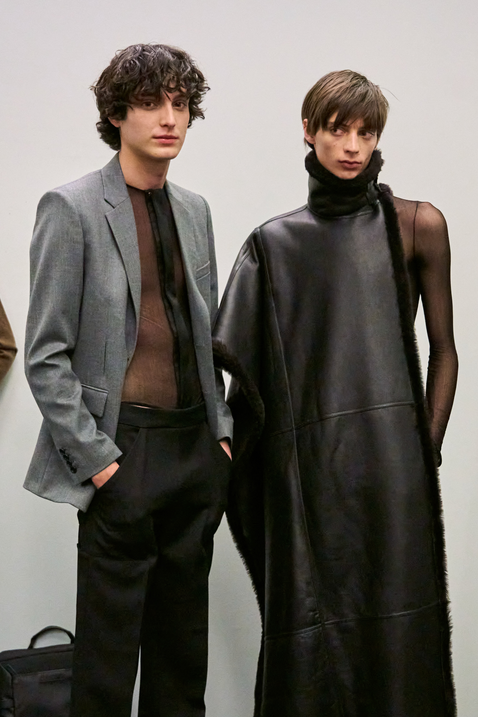 Burc Akyol Fall 2024 Men’s Fashion Show Backstage