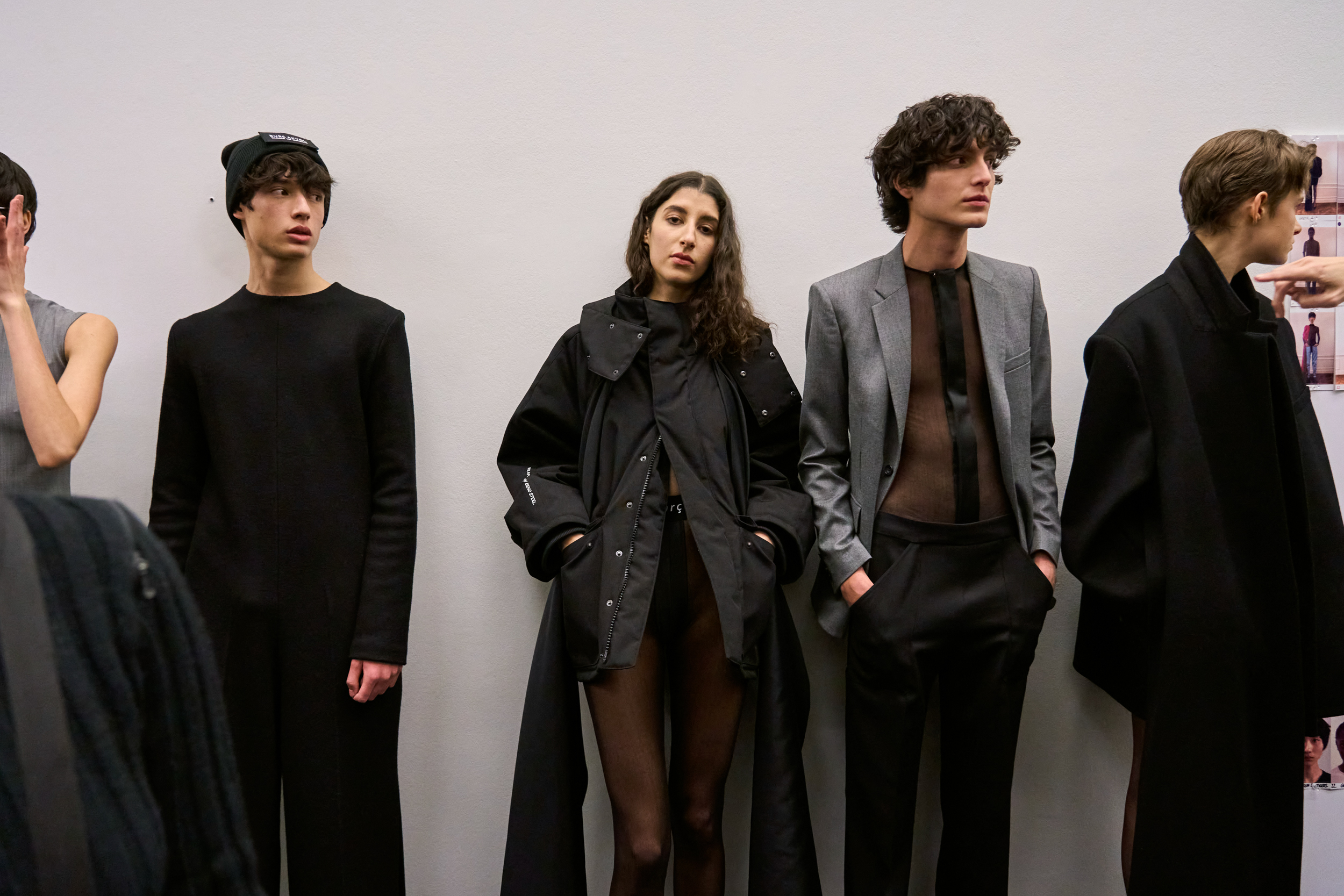 Burc Akyol Fall 2024 Men’s Fashion Show Backstage