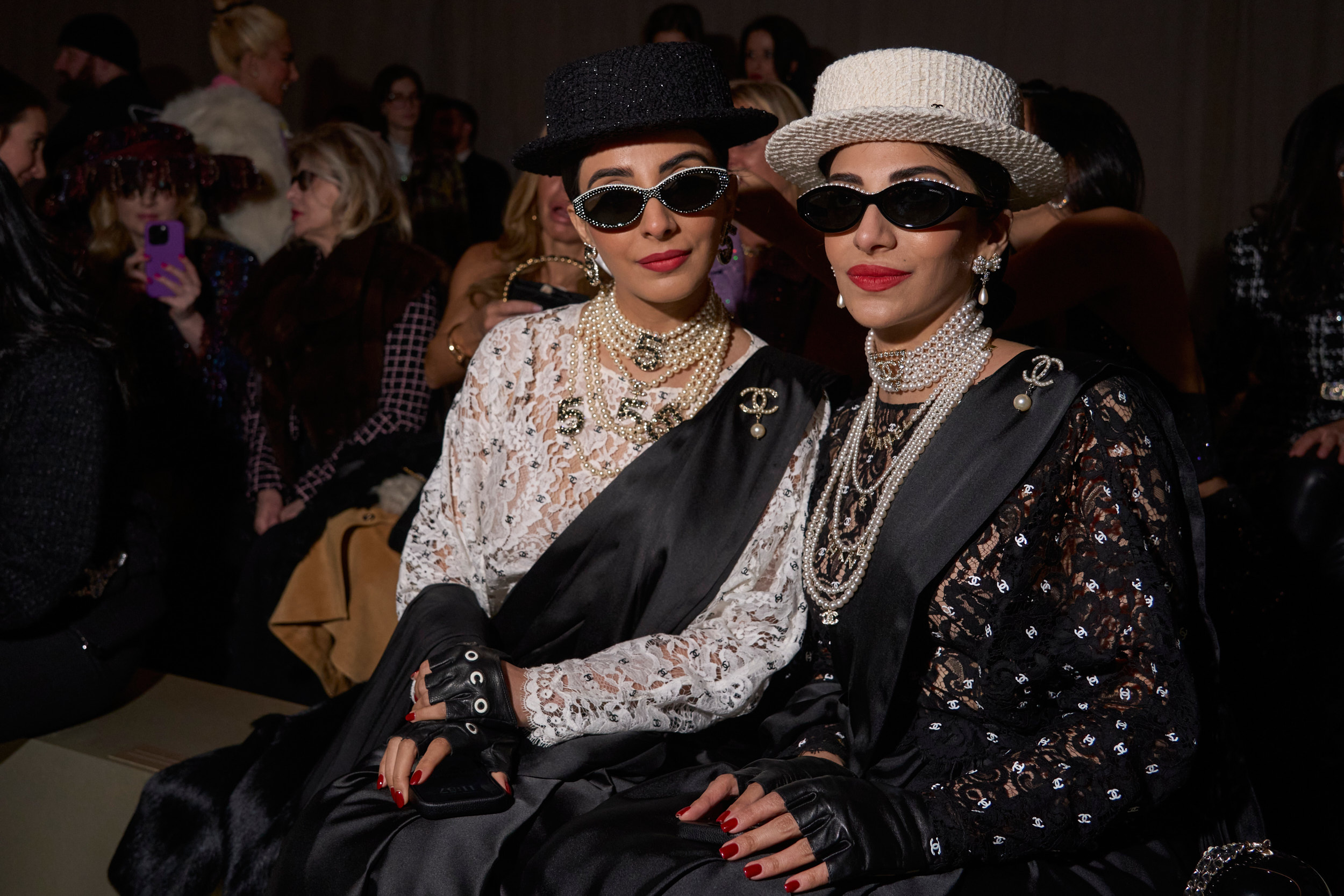 Chanel Spring 2024 Couture Fashion Show Front Row