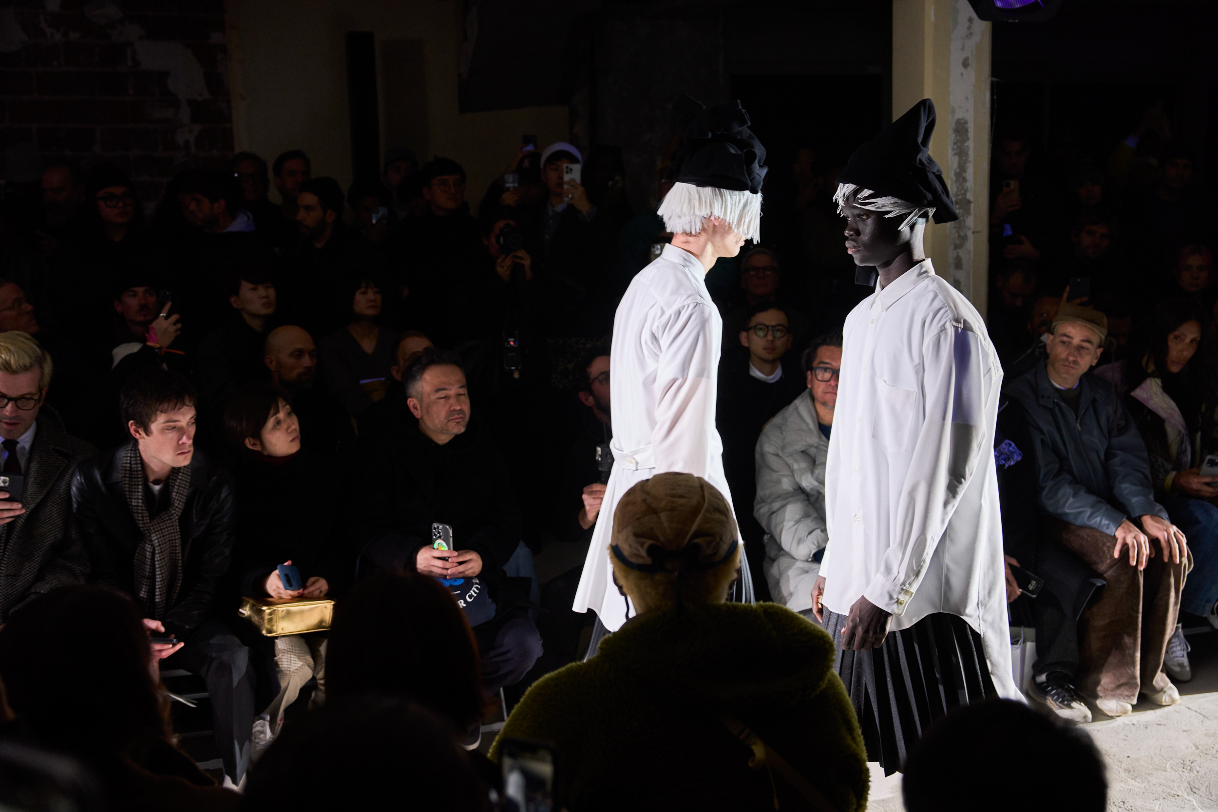 Comme Des Garcons Homme Plus Fall 2024 Men’s Fashion Show Atmosphere