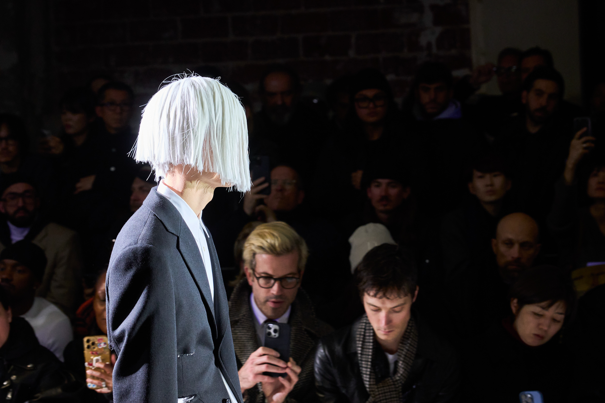 Comme Des Garcons Homme Plus Fall 2024 Men’s Fashion Show Atmosphere