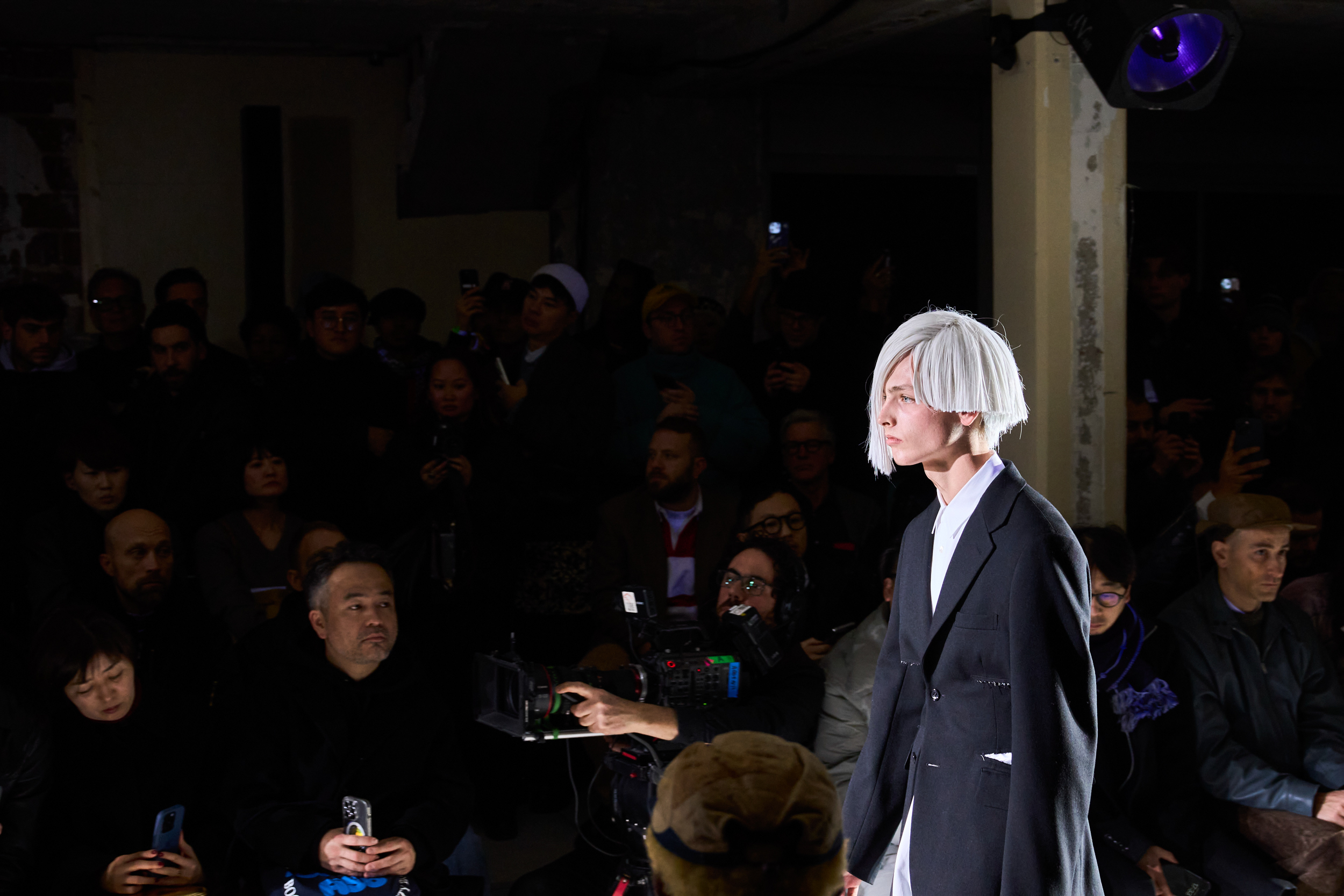 Comme Des Garcons Homme Plus Fall 2024 Men’s Fashion Show Atmosphere