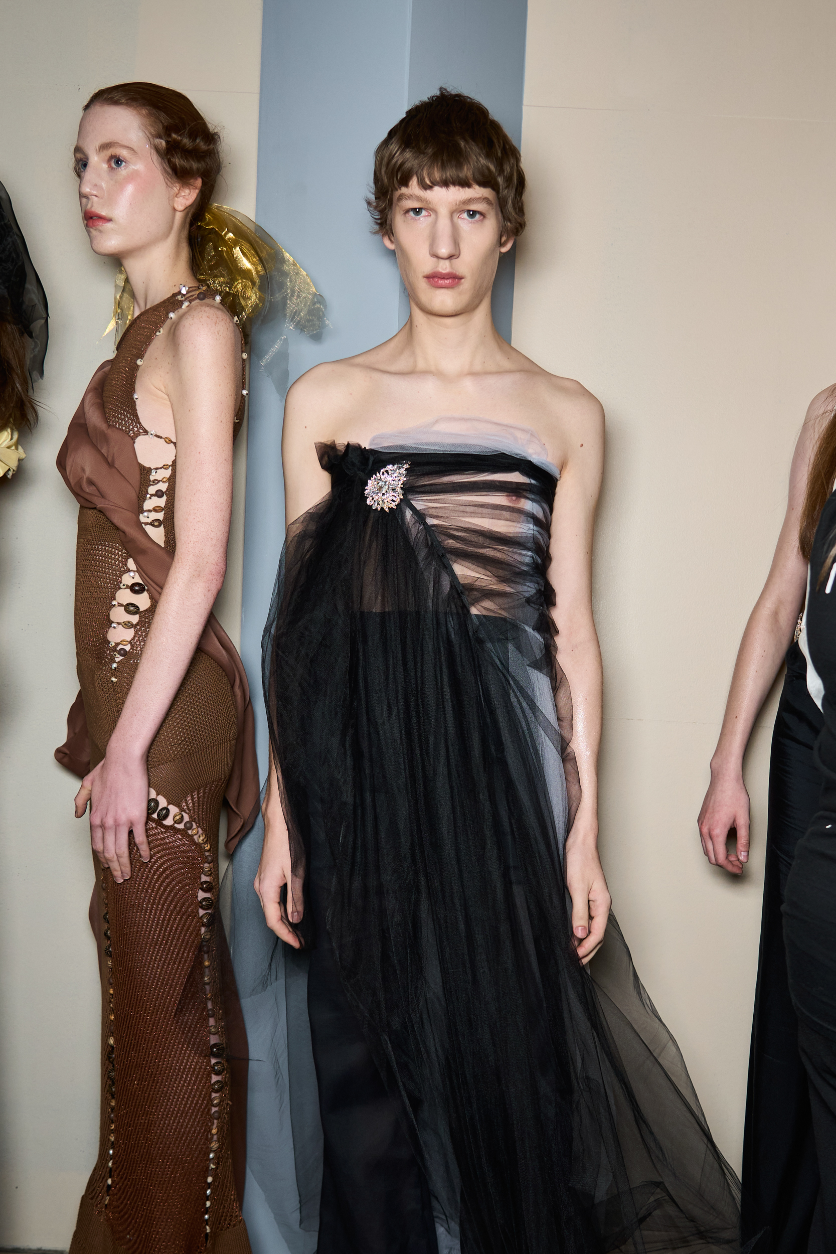 Peet Dullaert Spring 2024 Couture Fashion Show Backstage