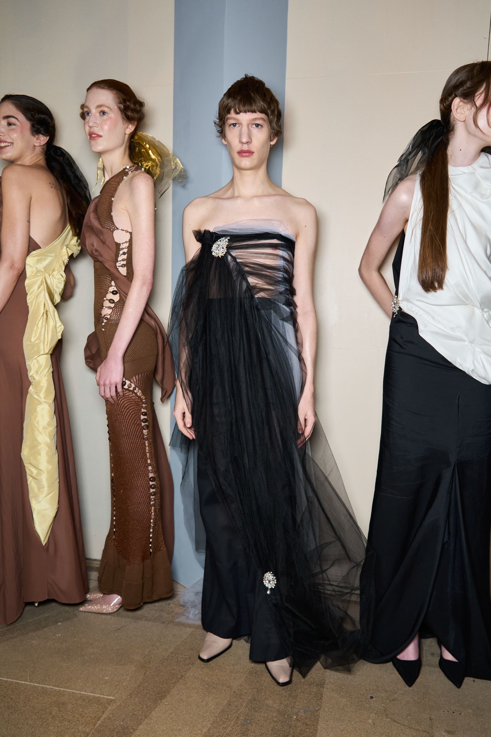 Peet Dullaert Spring 2024 Couture Fashion Show Backstage