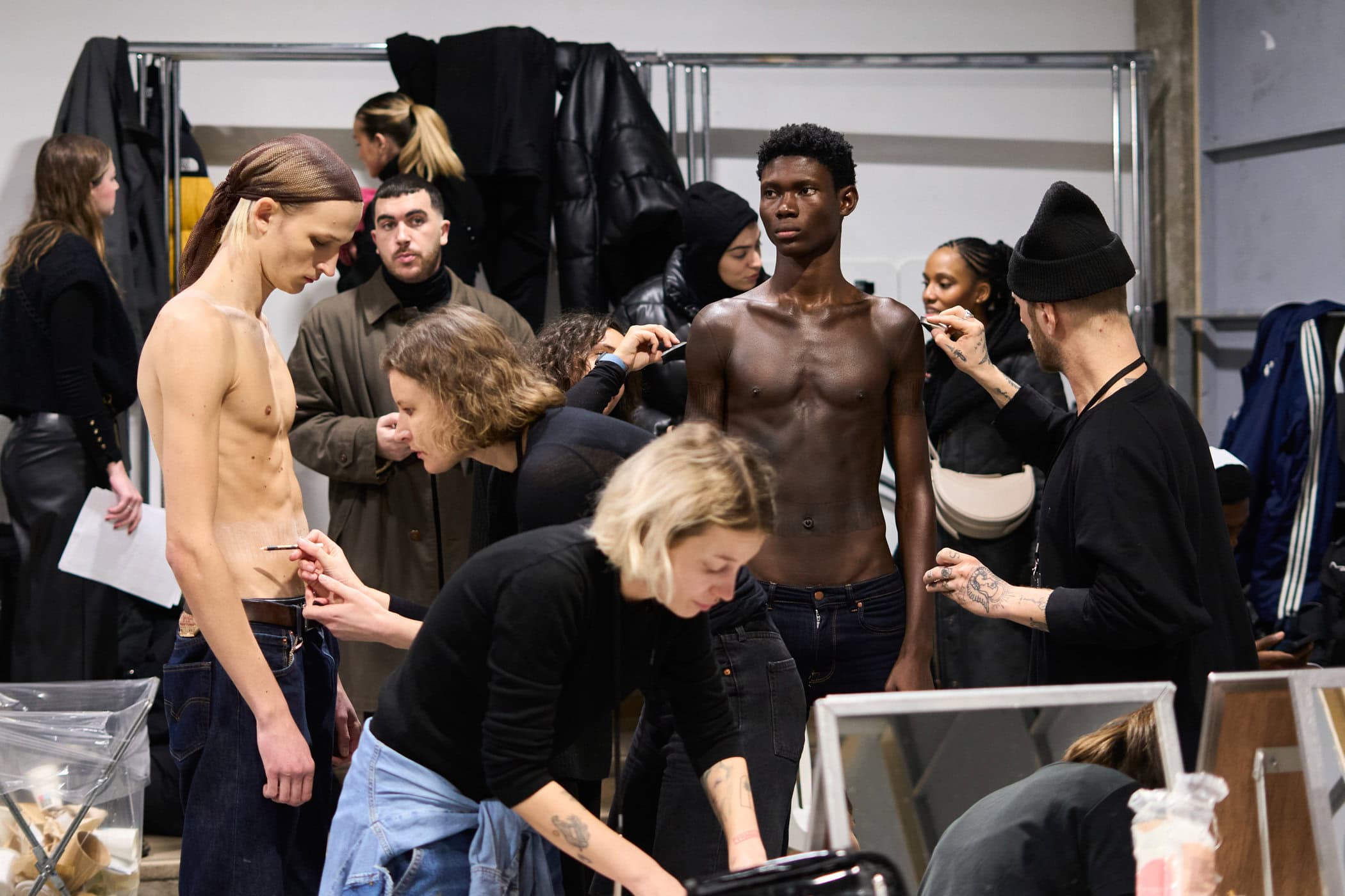 Egonlab Fall 2024 Men’s Fashion Show Backstage