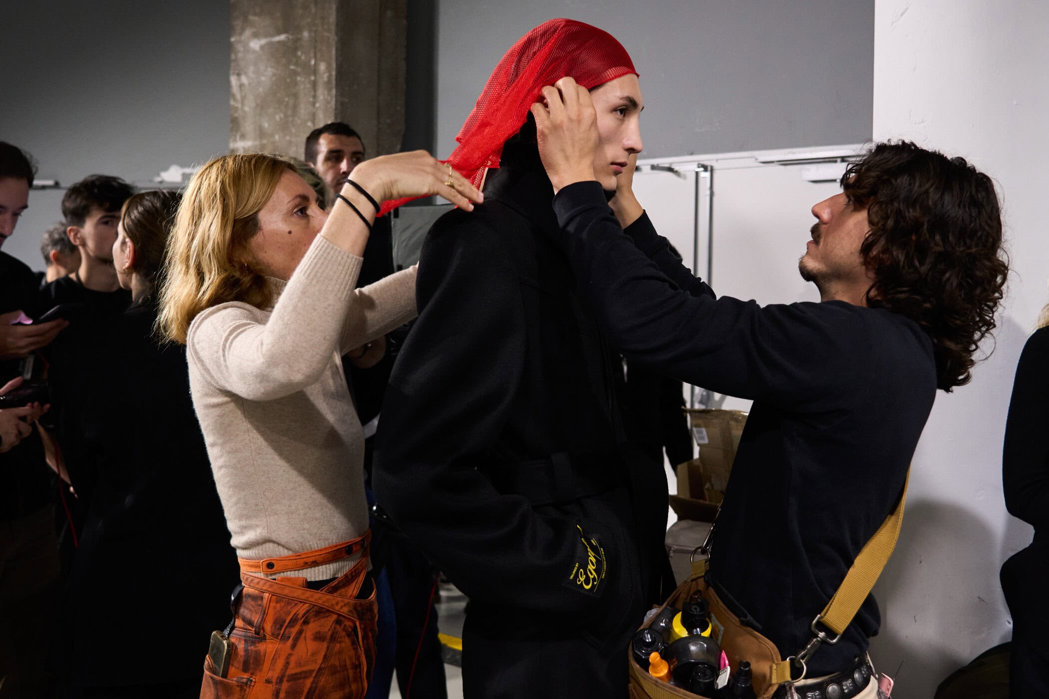Egonlab Fall 2024 Men’s Fashion Show Backstage