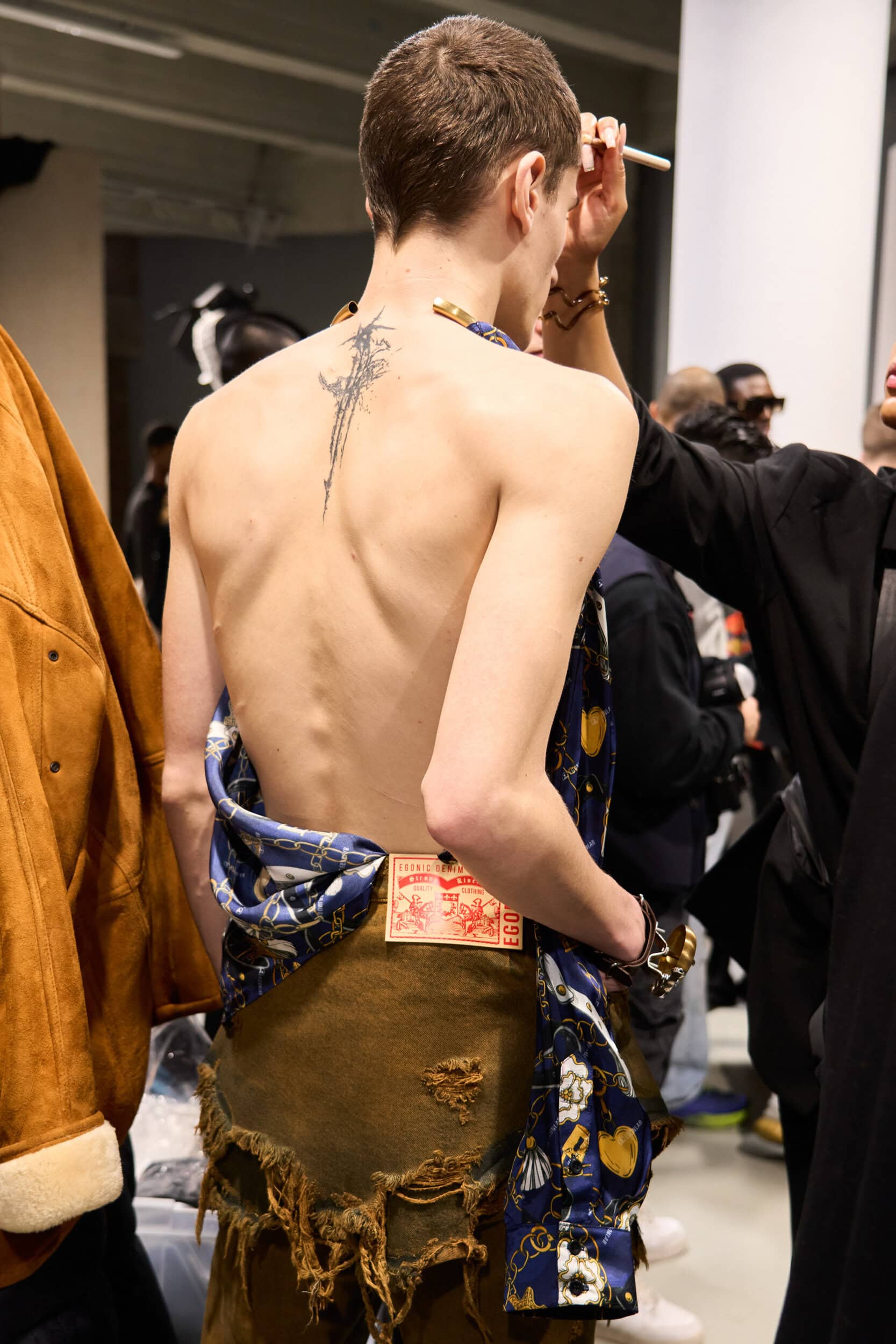 Egonlab Fall 2024 Men’s Fashion Show Backstage