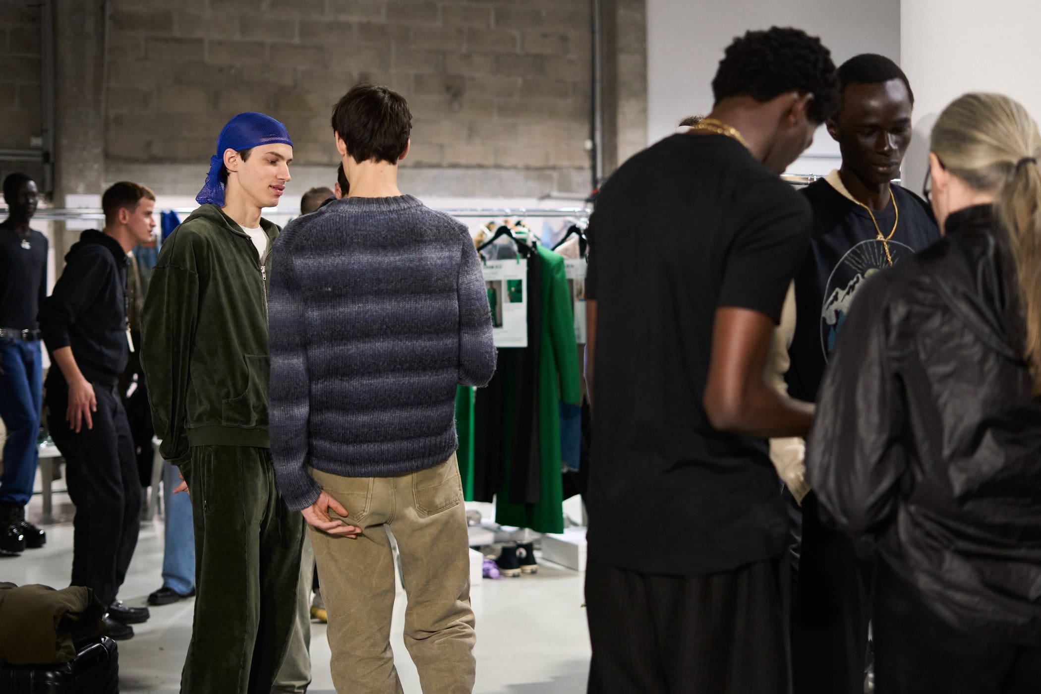Egonlab Fall 2024 Men’s Fashion Show Backstage