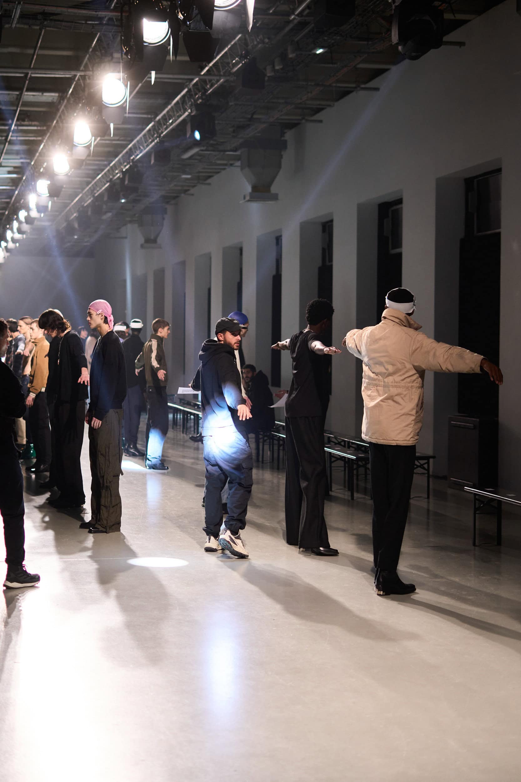 Egonlab Fall 2024 Men’s Fashion Show Backstage