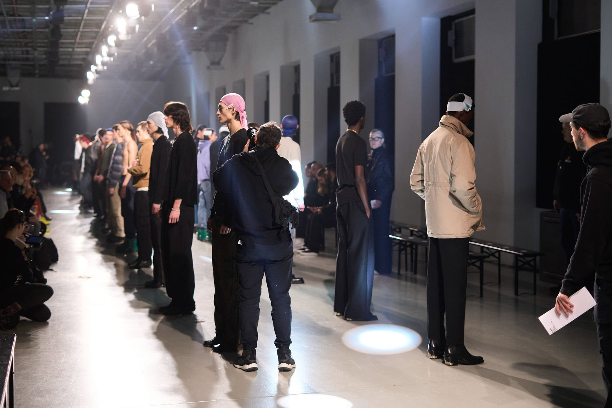 Egonlab Fall 2024 Men’s Fashion Show Backstage