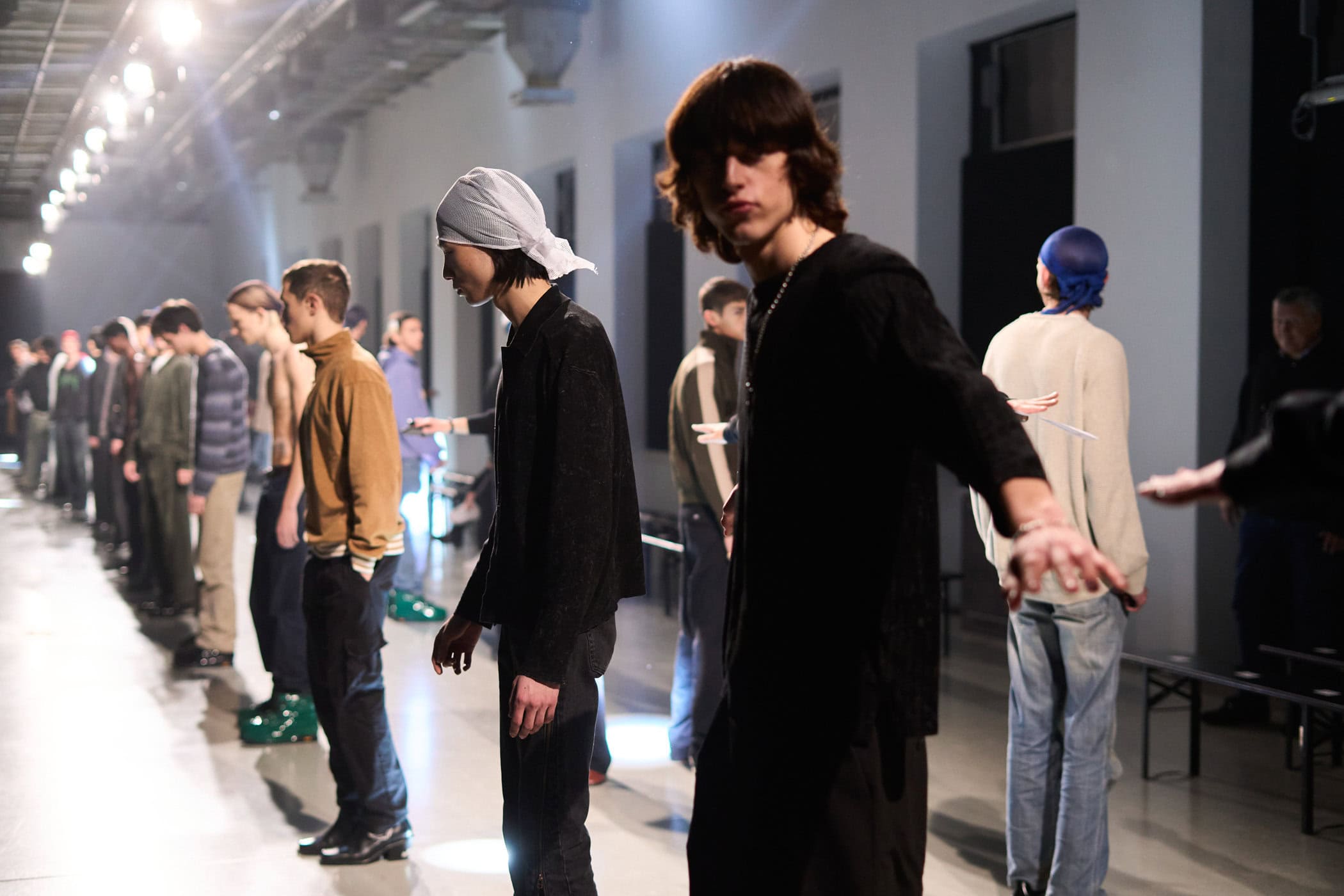Egonlab Fall 2024 Men’s Fashion Show Backstage