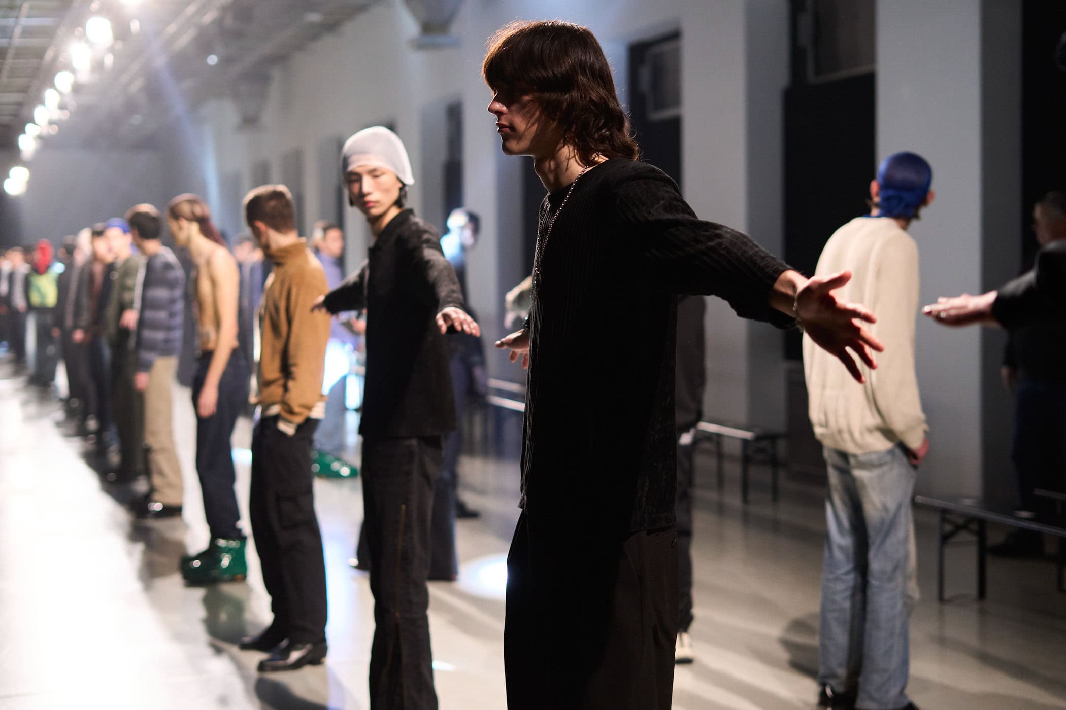 Egonlab Fall 2024 Men’s Fashion Show Backstage