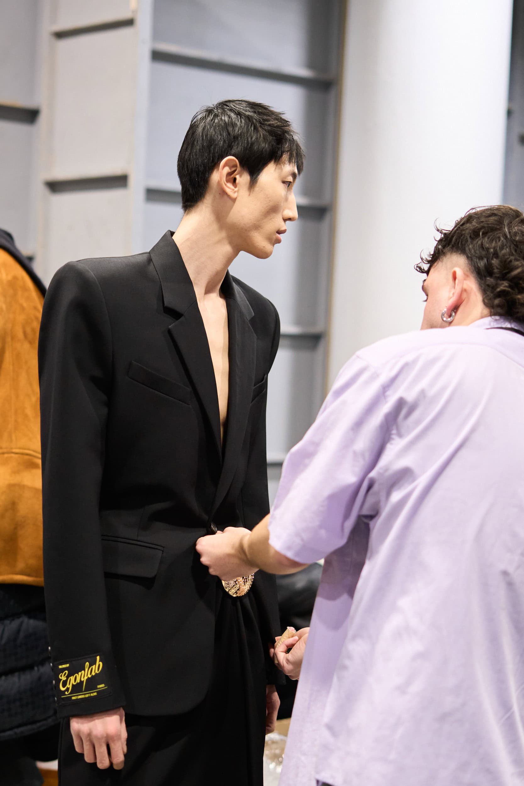 Egonlab Fall 2024 Men’s Fashion Show Backstage