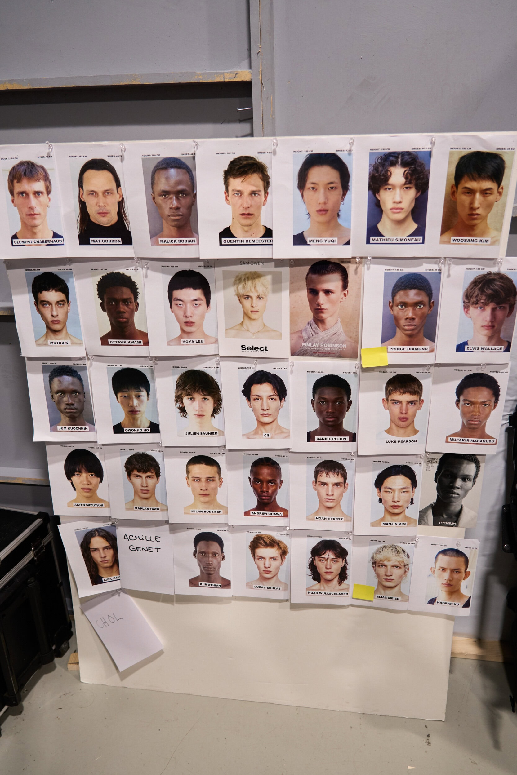 Egonlab Fall 2024 Men’s Fashion Show Backstage