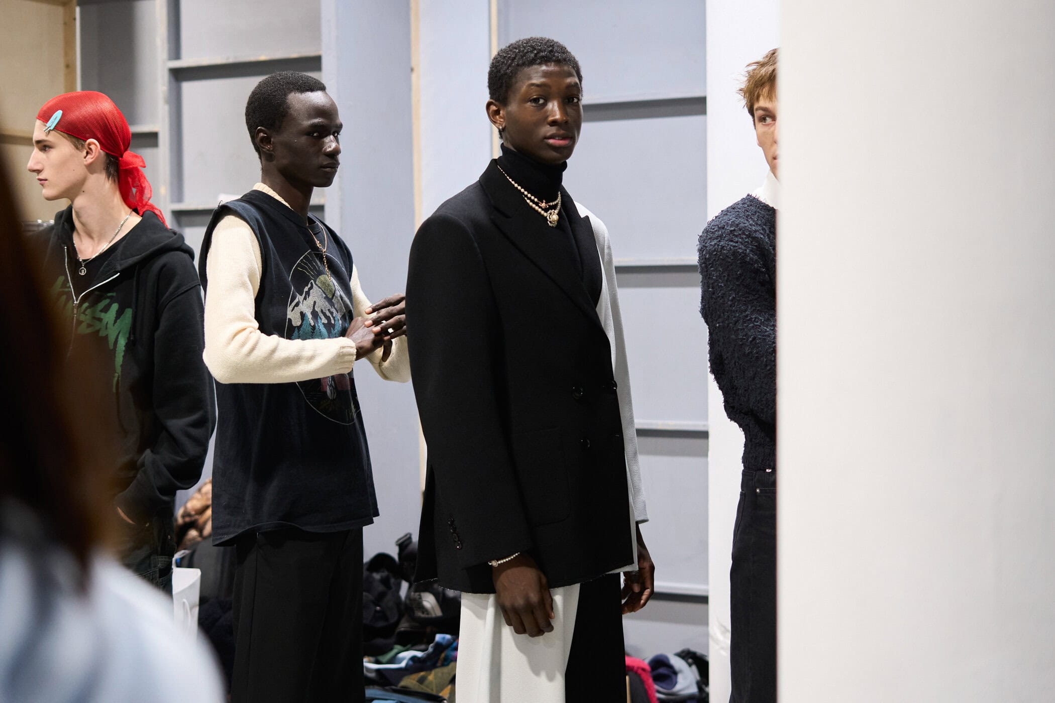 Egonlab Fall 2024 Men’s Fashion Show Backstage