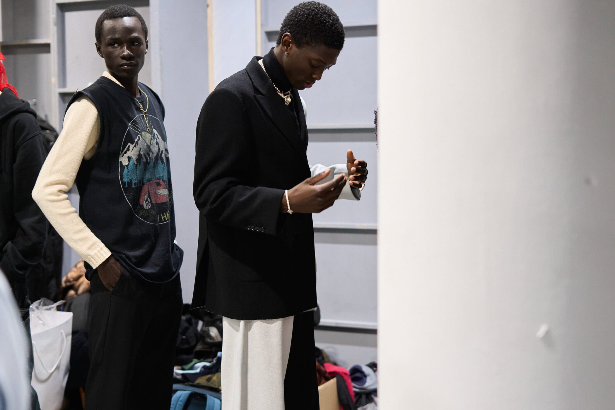 Egonlab Fall 2024 Men’s Fashion Show Backstage