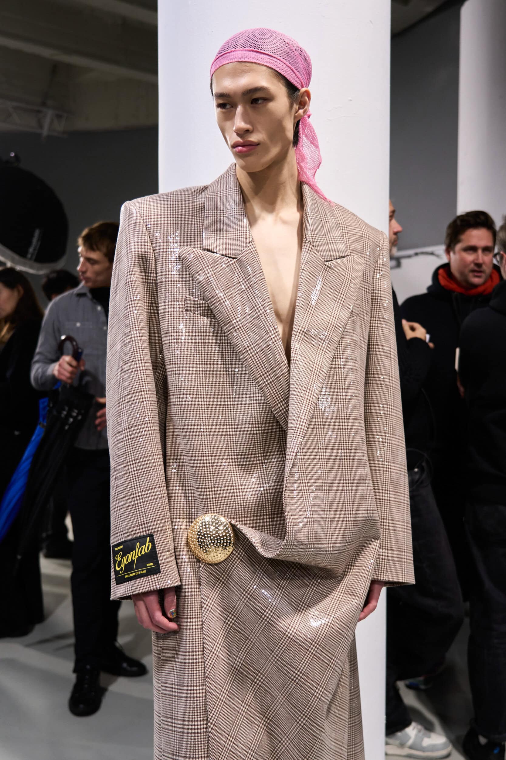 Egonlab Fall 2024 Men’s Fashion Show Backstage