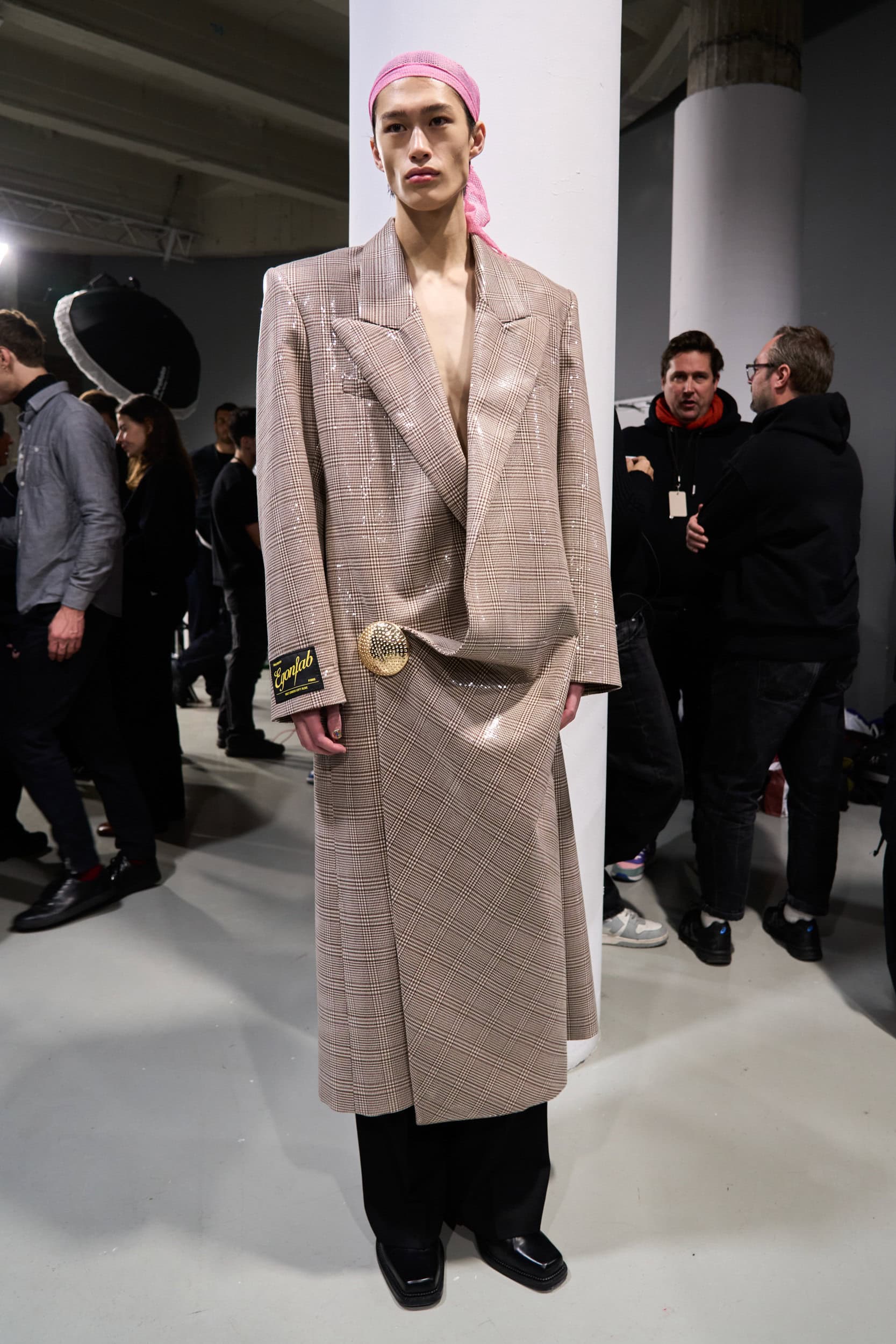 Egonlab Fall 2024 Men’s Fashion Show Backstage