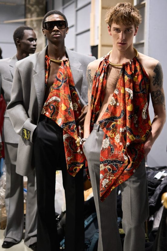 Egonlab Fall 2024 Men’s Fashion Show Backstage