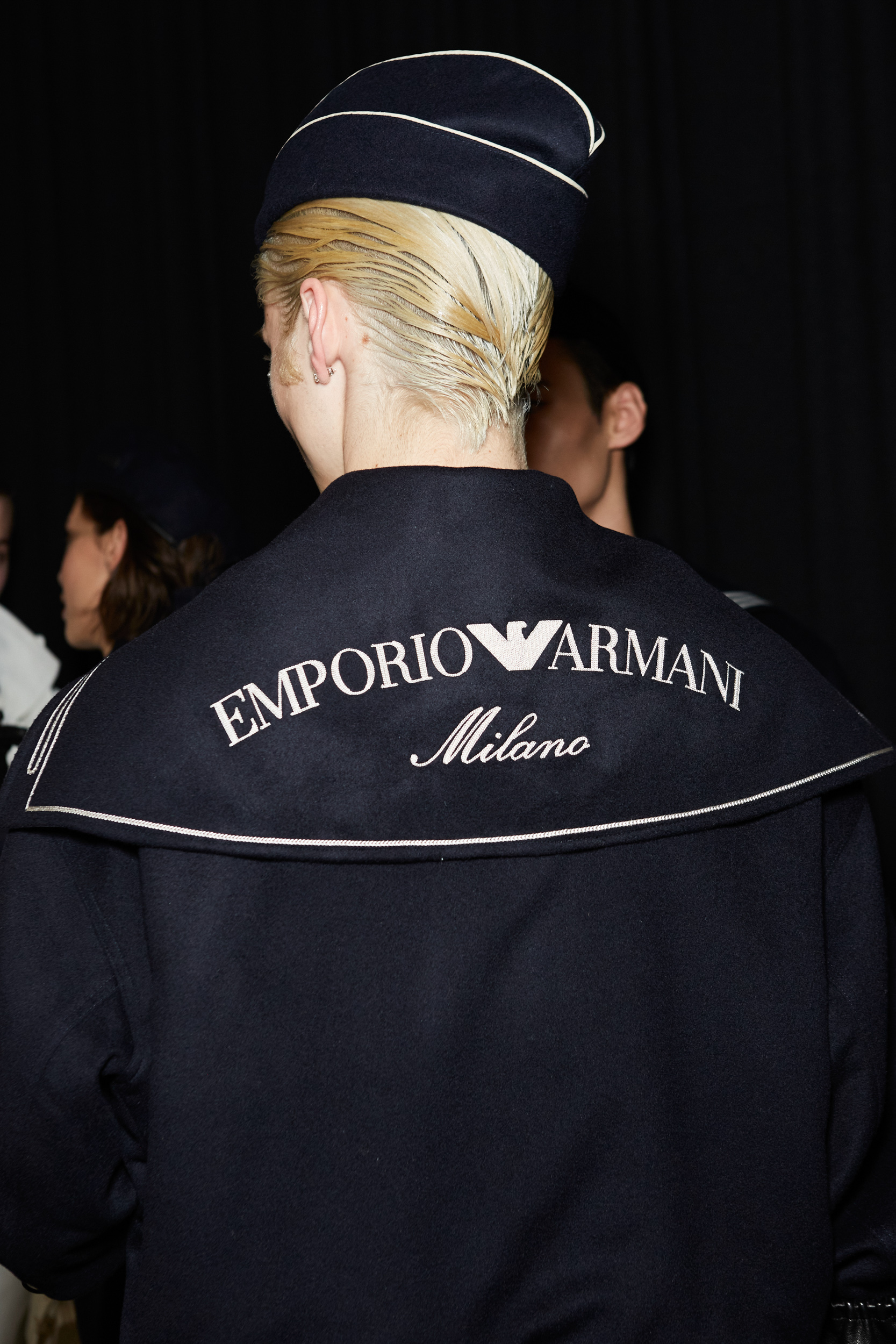 Emporio Armani Fall 2024 Men’s Fashion Show Backstage