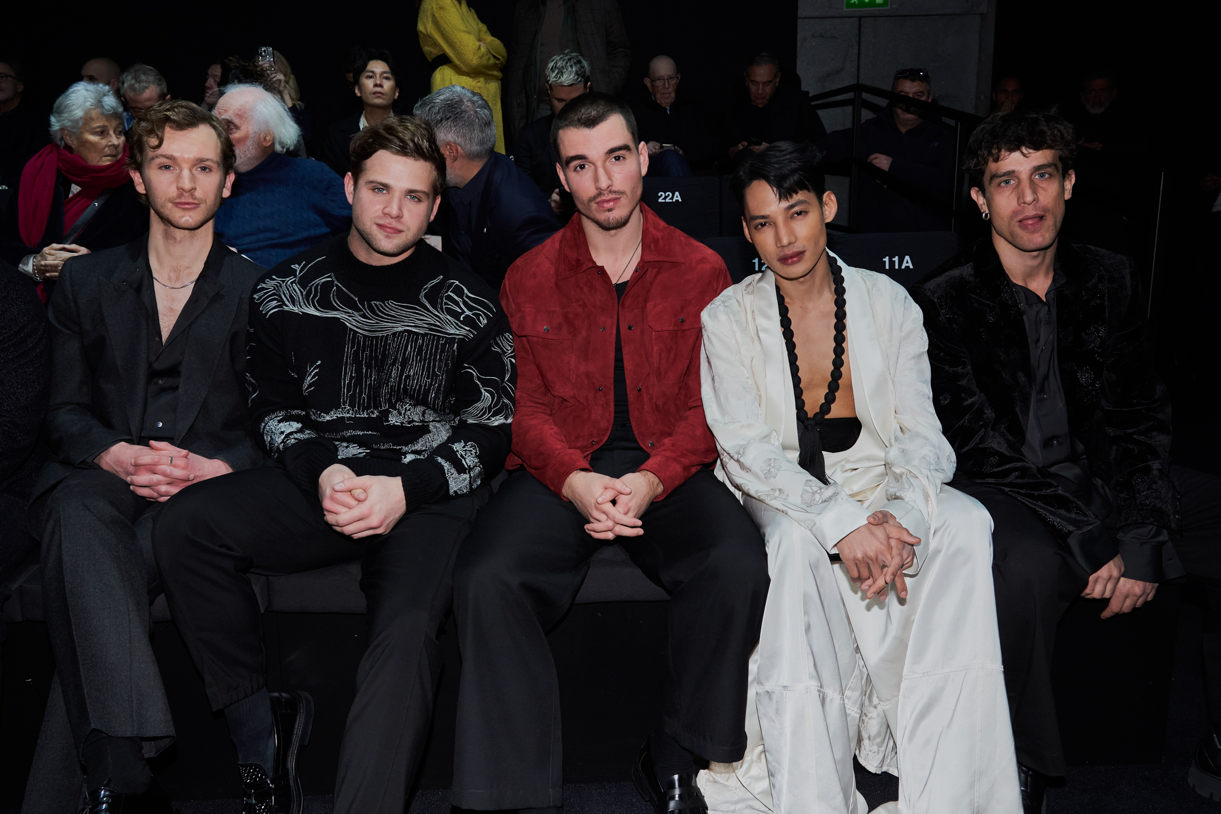 Emporio Armani Fall 2024 Men’s Fashion Show Front Row