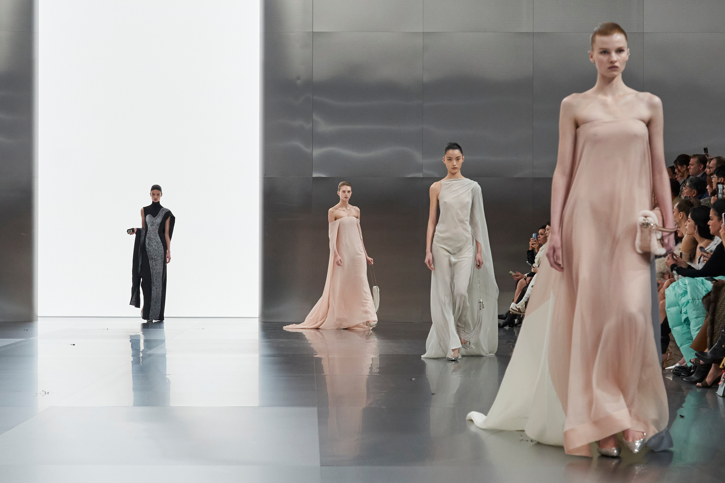 Fendi Spring 2024 Couture Fashion Show Atmosphere