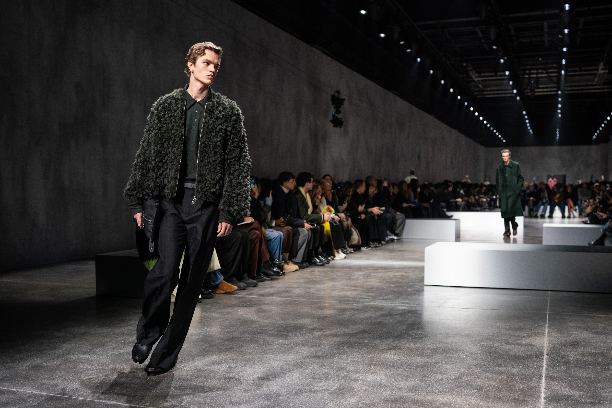 Fendi Fall 2024 Men’s Fashion Show Atmosphere | The Impression