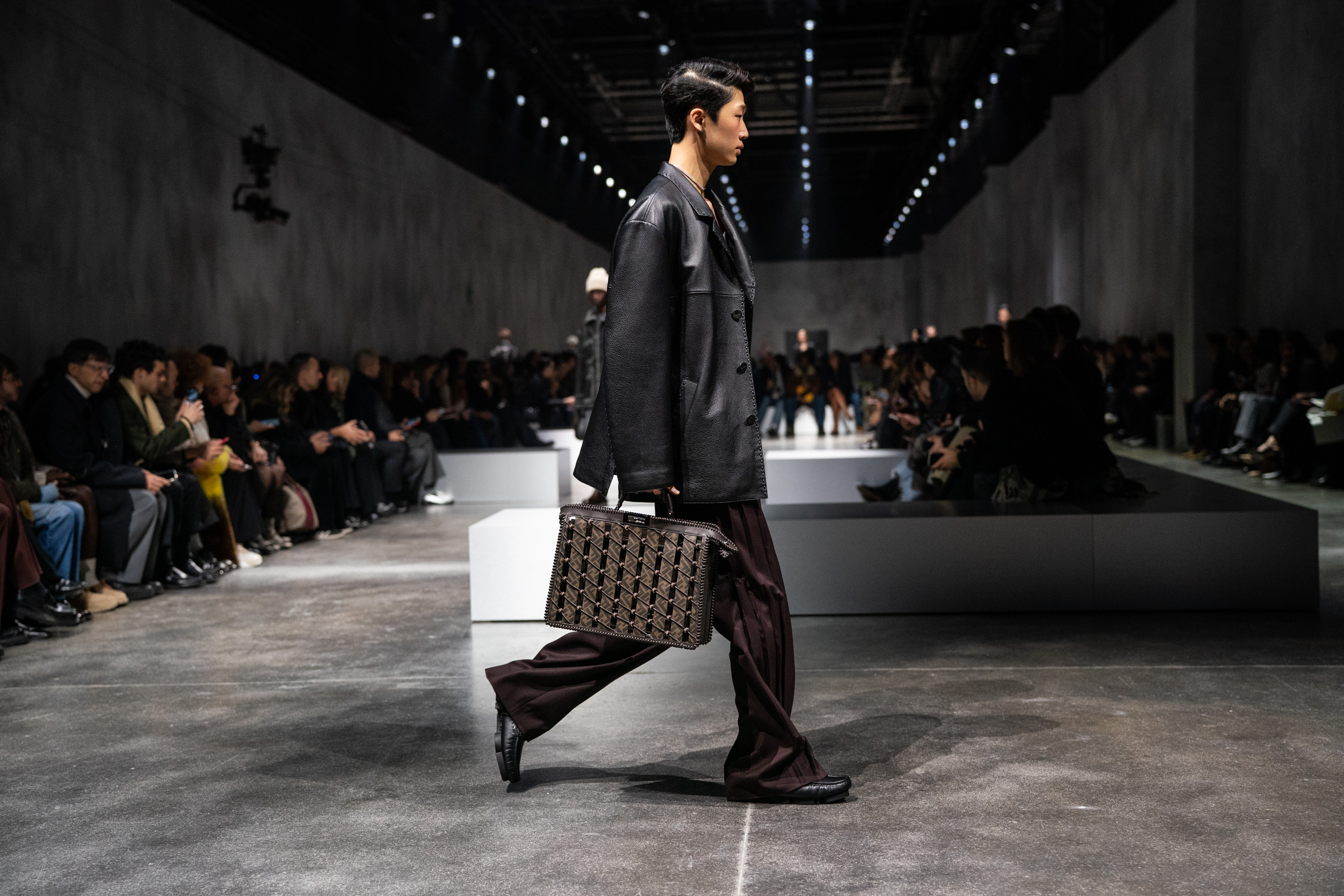 Fendi Fall 2024 Men’s Fashion Show Atmosphere