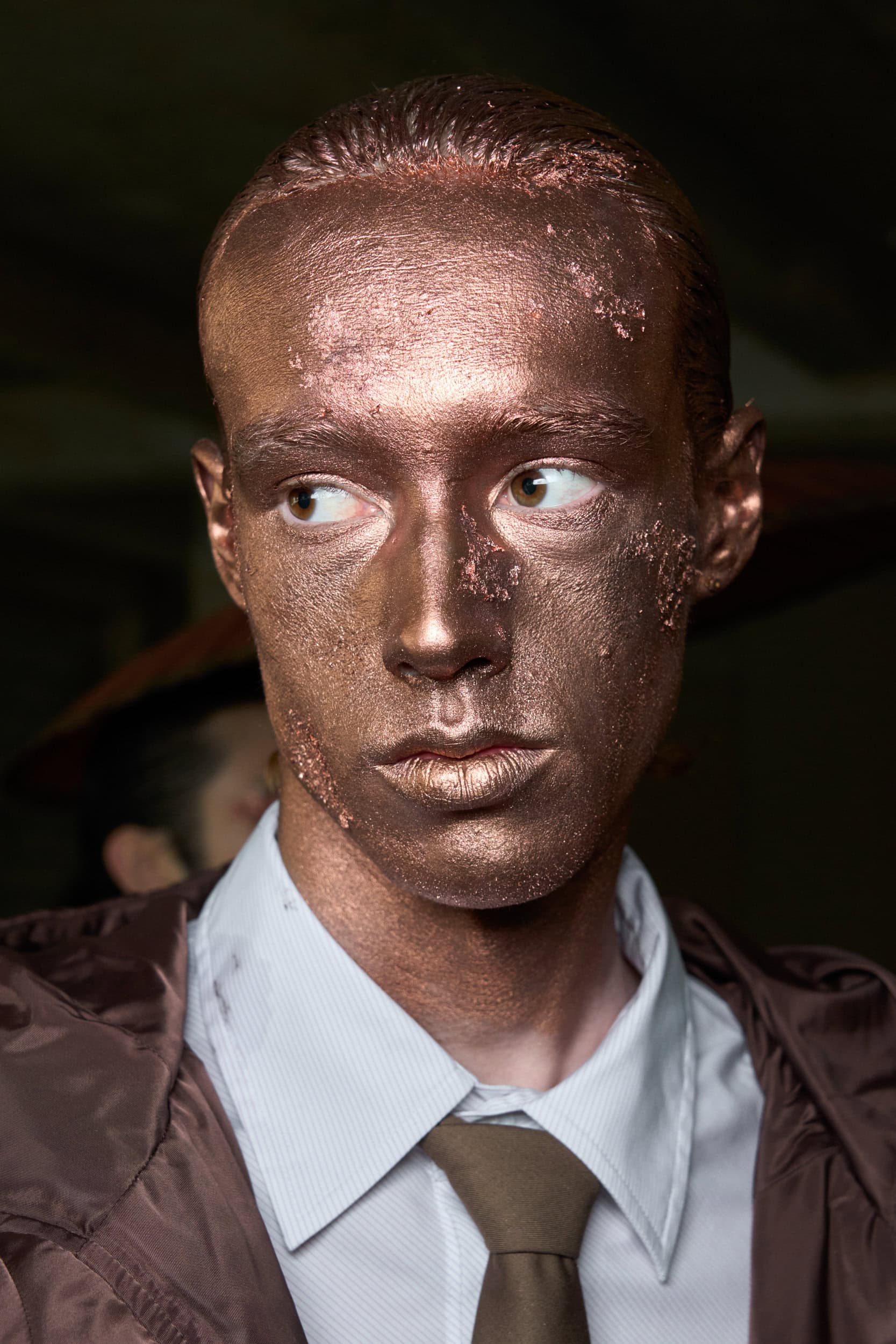 Feng Chen Wang Fall 2024 Men’s Fashion Show Backstage
