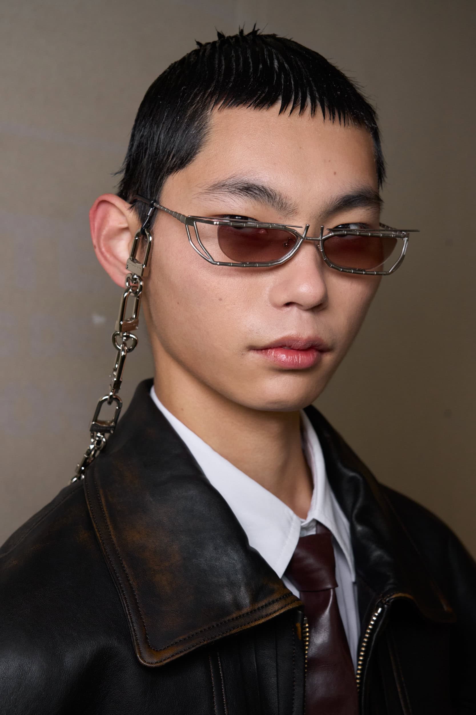 Feng Chen Wang Fall 2024 Men’s Fashion Show Backstage