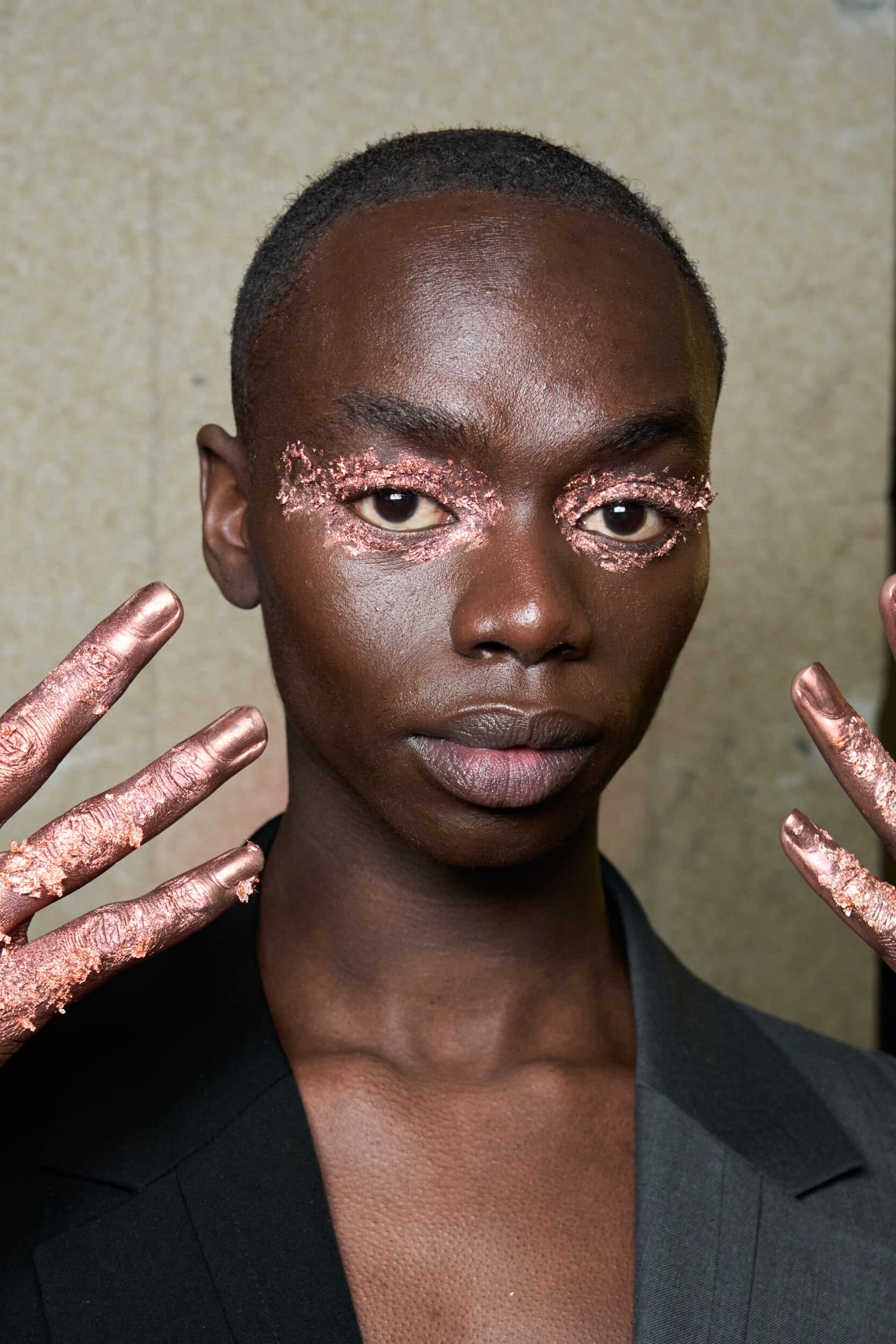 Feng Chen Wang Fall 2024 Men’s Fashion Show Backstage