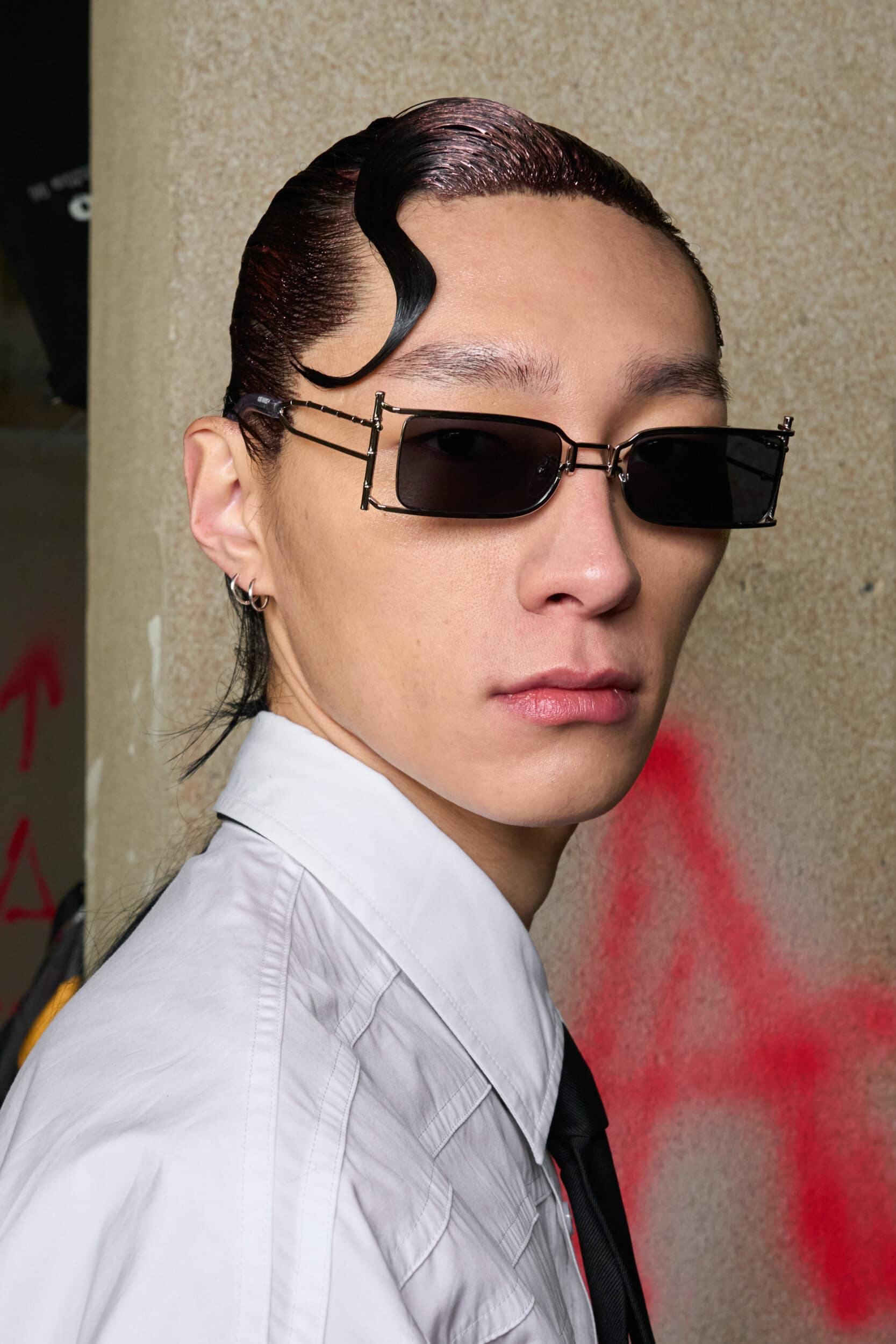Feng Chen Wang Fall 2024 Men’s Fashion Show Backstage
