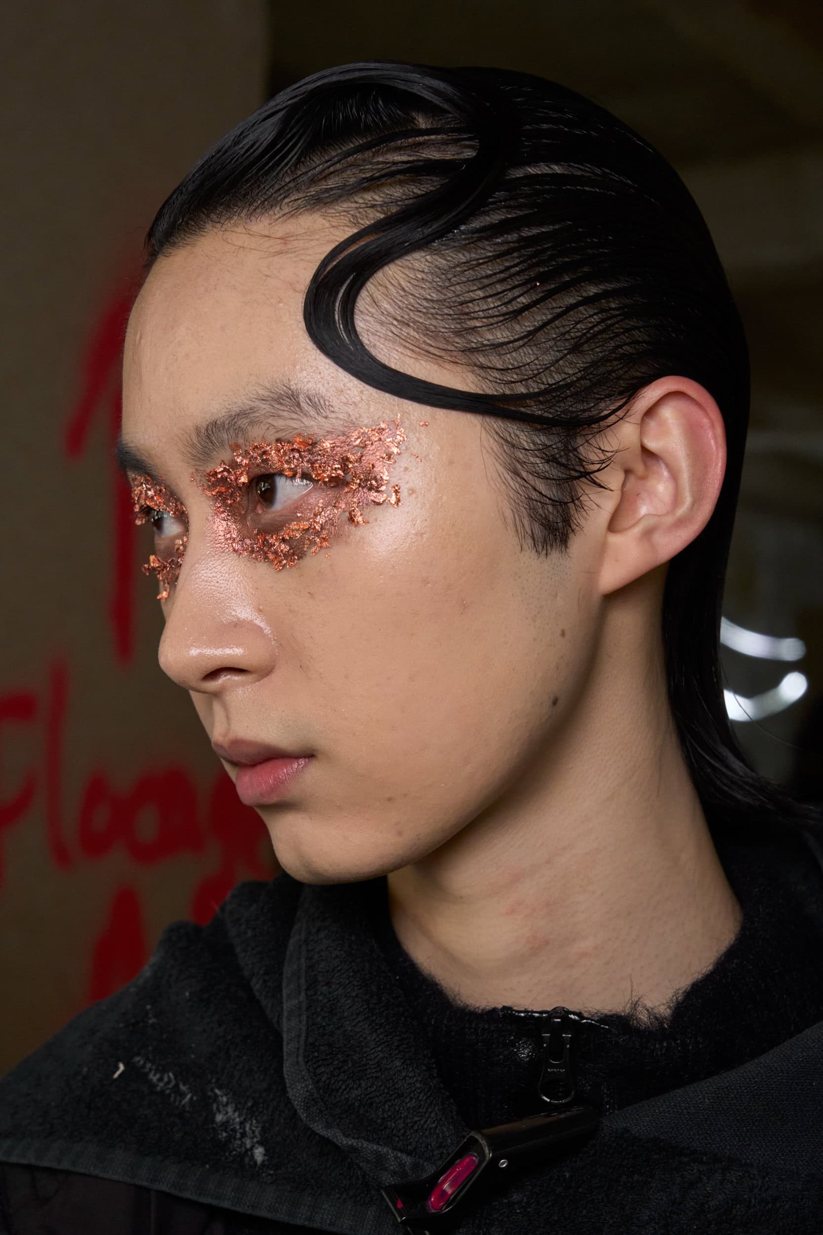 Feng Chen Wang Fall 2024 Men’s Fashion Show Backstage